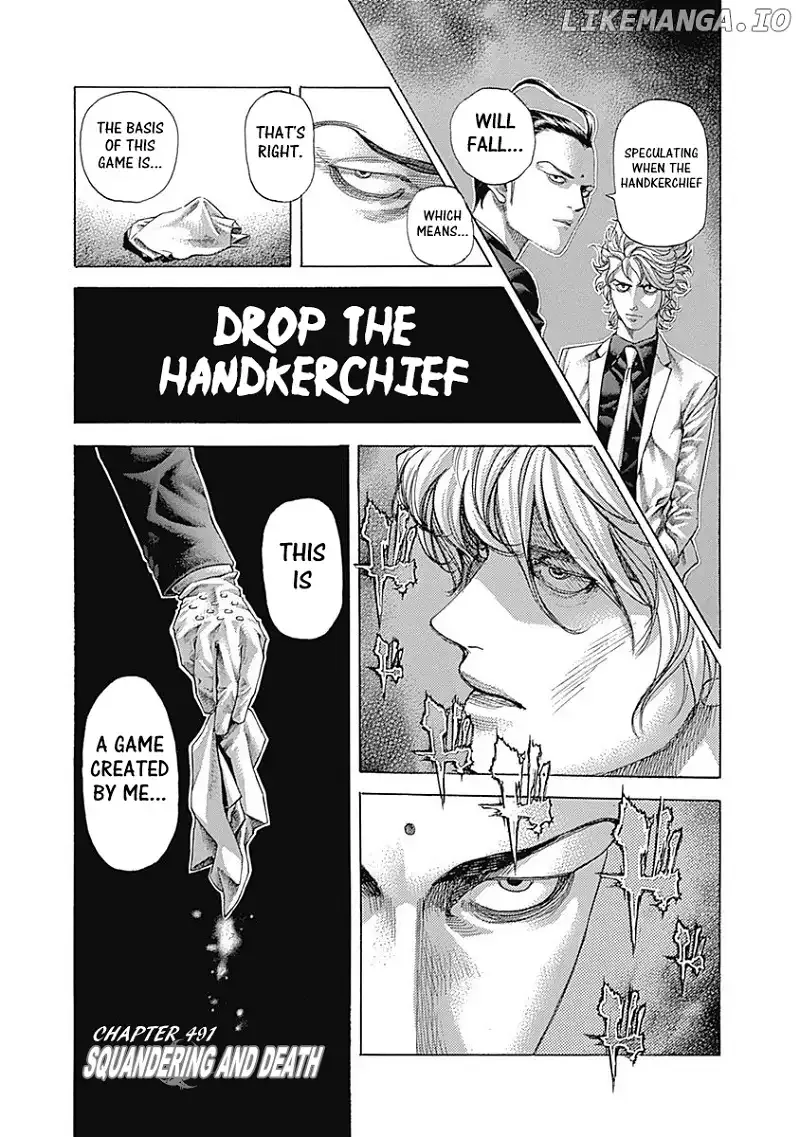 Usogui Chapter 491 page 1