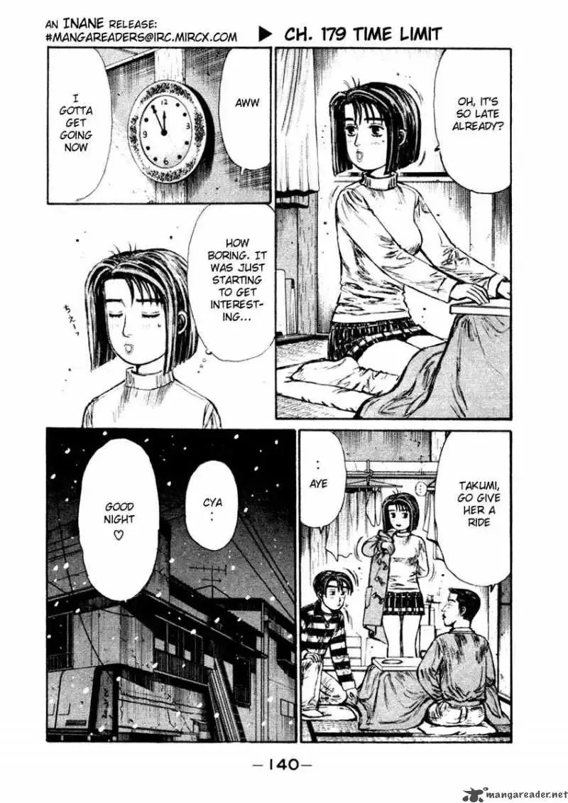 Initial D Chapter 179 page 1