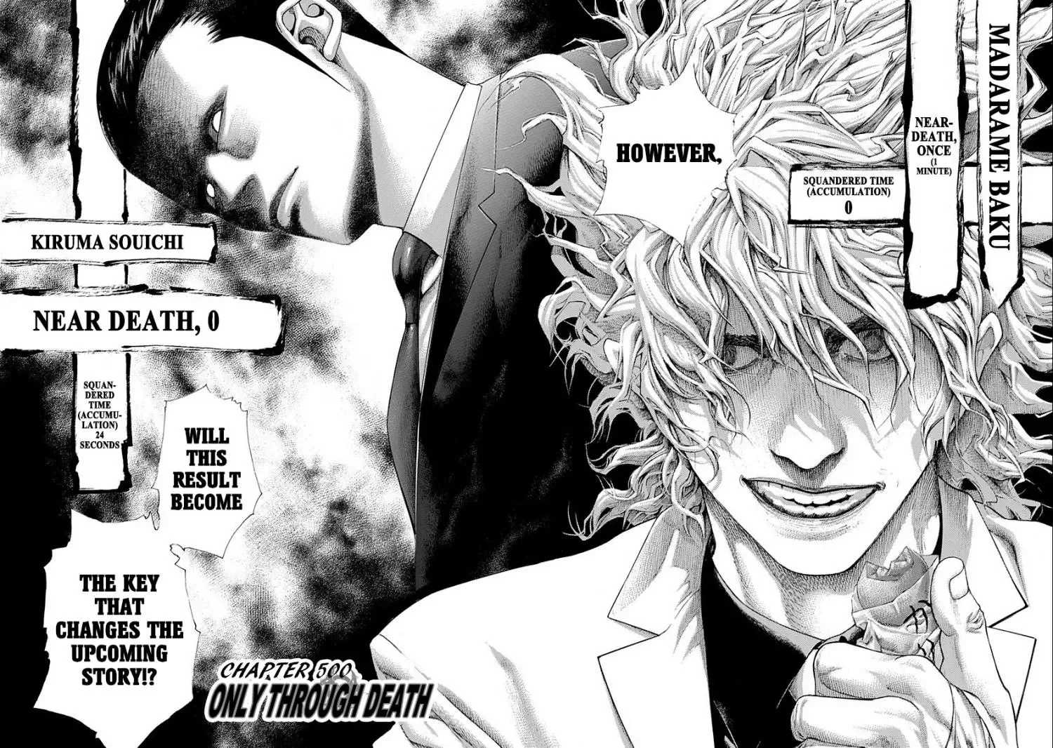 Usogui Chapter 500 page 2