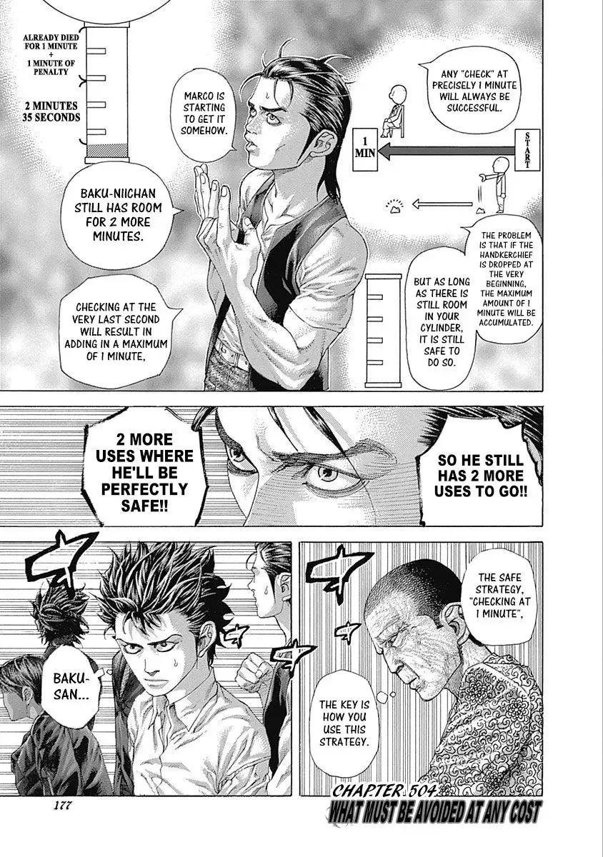 Usogui Chapter 504 page 1