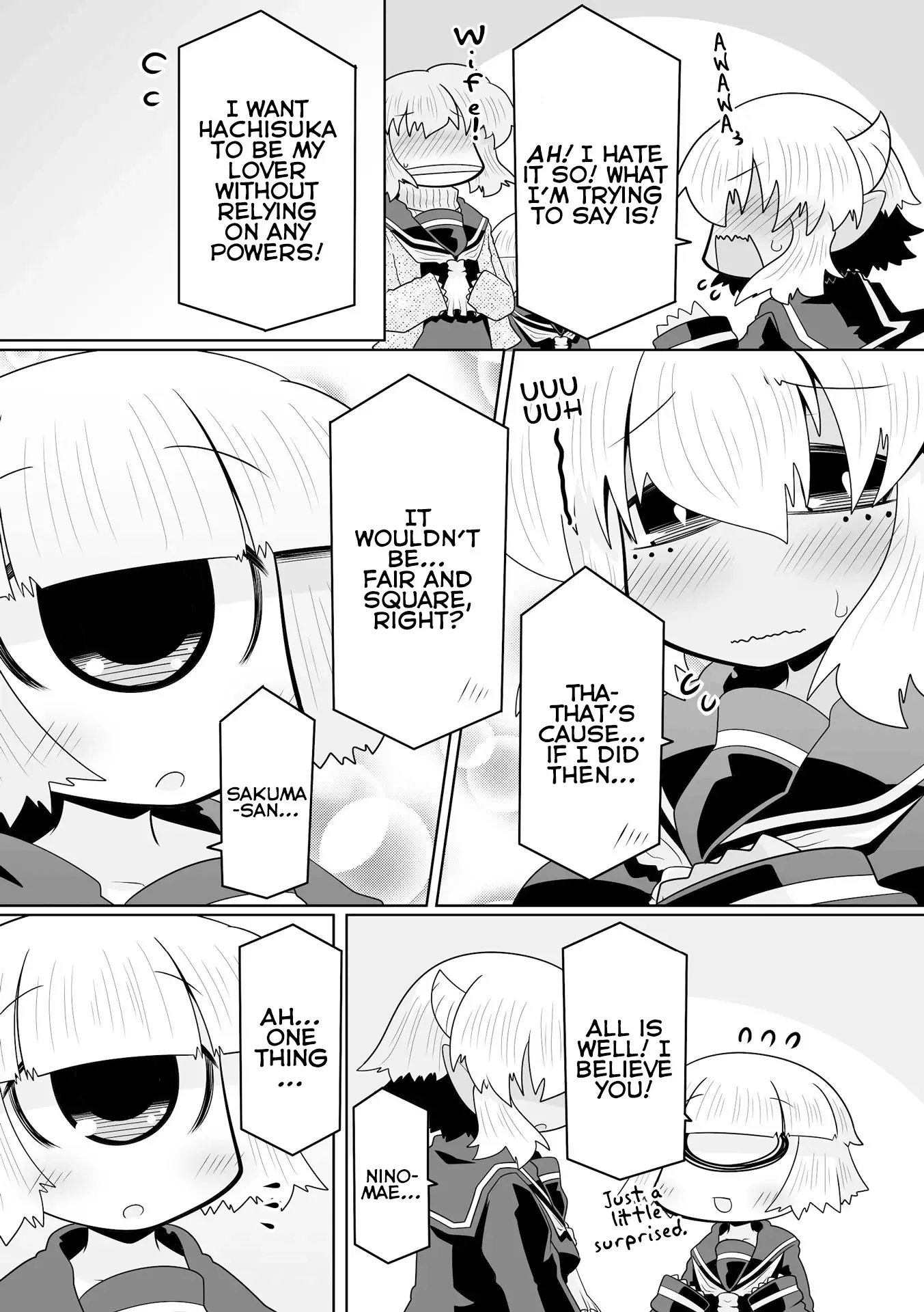 Mako-san to Hachisuka-kun. Chapter 34 page 9