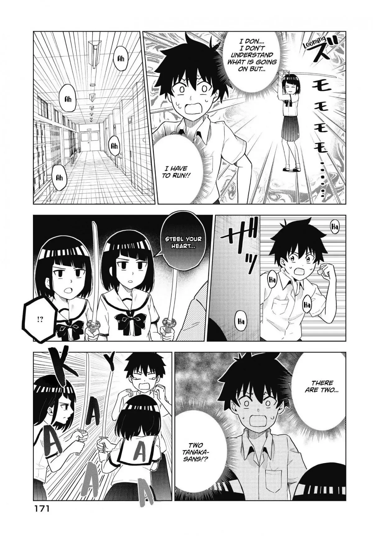 My Classmate Tanaka-San Is Super Scary Chapter 45 page 4