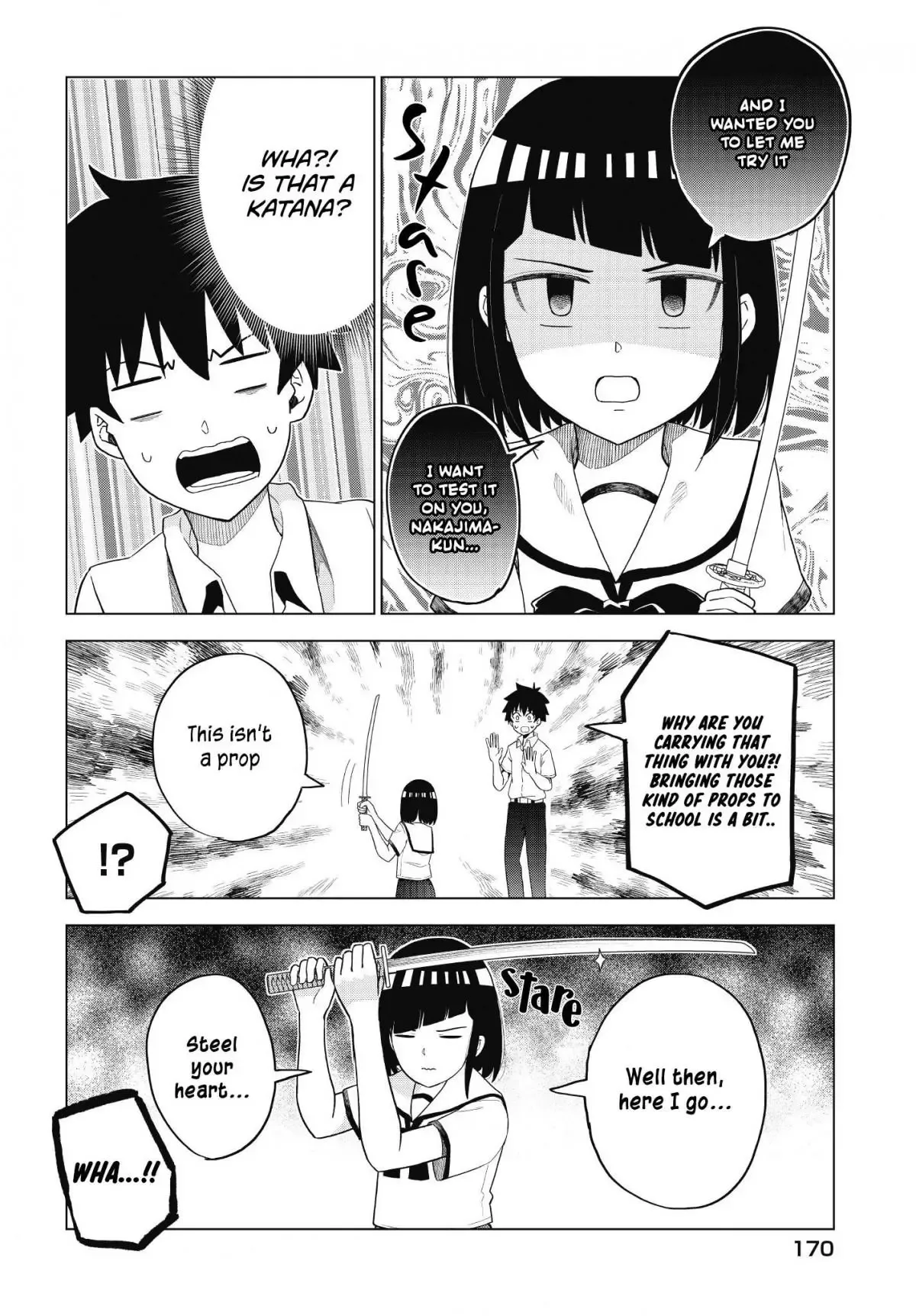 My Classmate Tanaka-San Is Super Scary Chapter 45 page 3