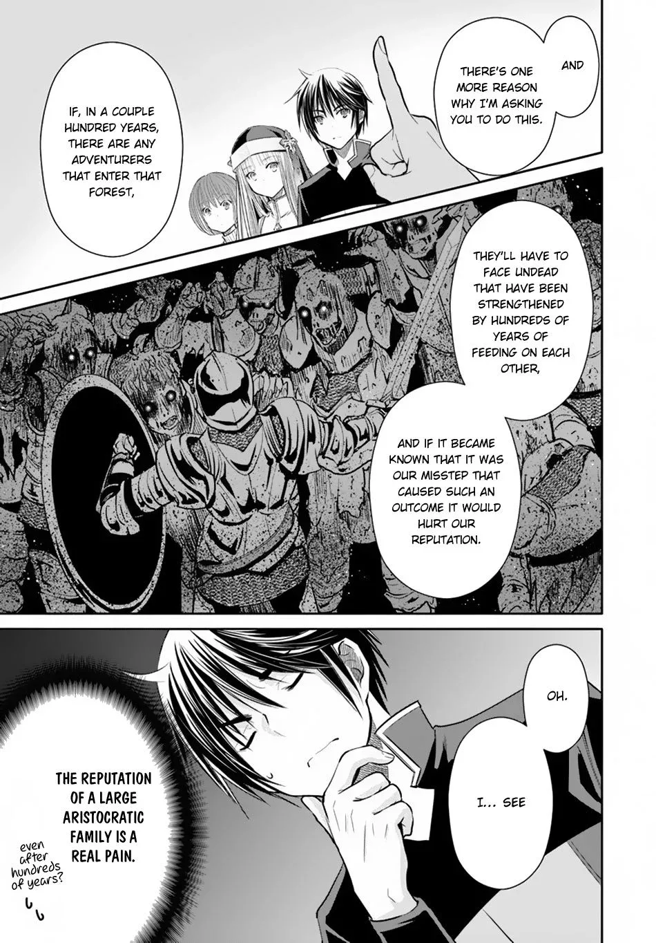 Hachinan tte, Sore wa Nai Deshou! Chapter 44 page 10