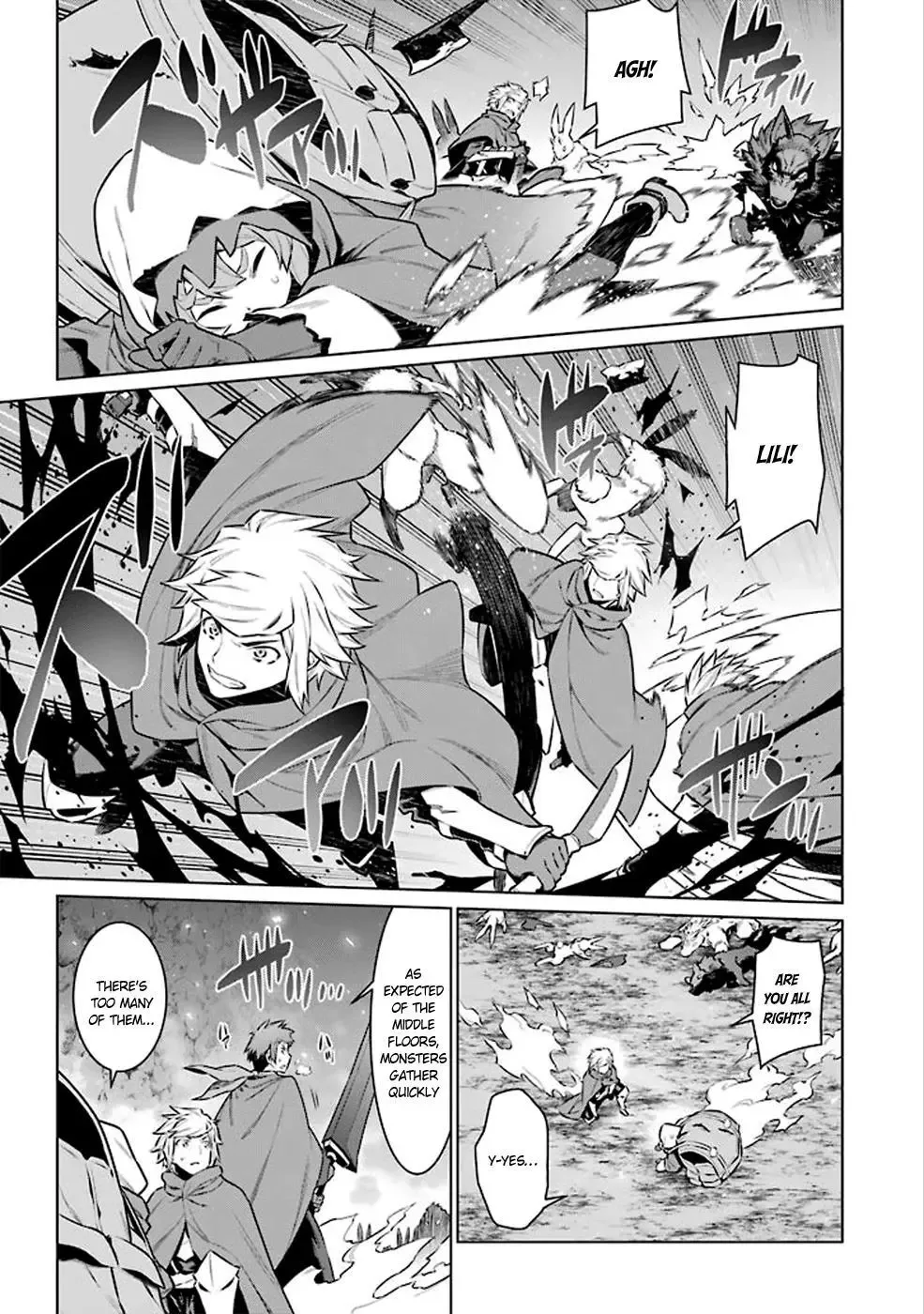 Dungeon ni Deai wo Motomeru no wa Machigatteiru Darou ka Chapter 59 page 12