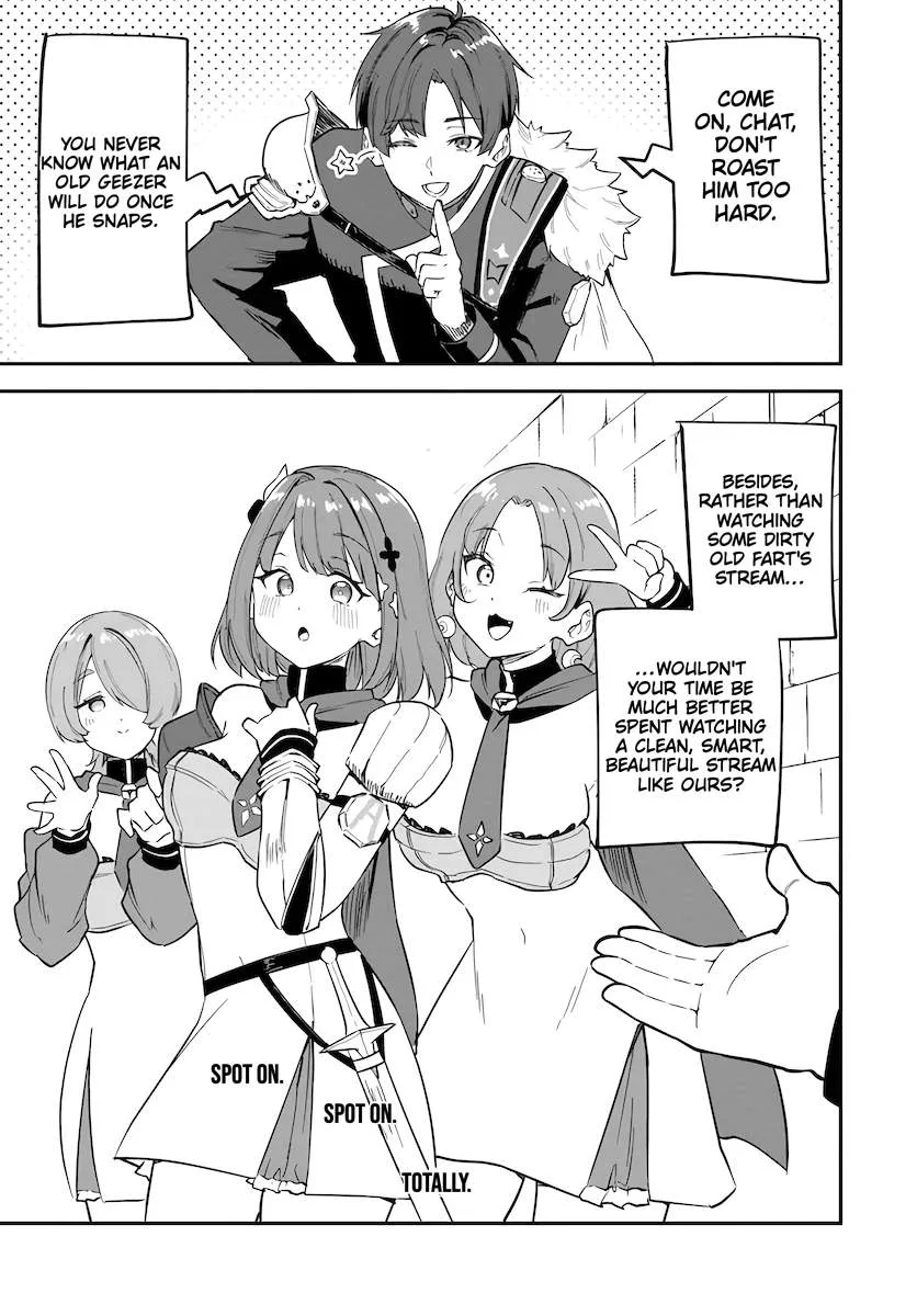 Kaigai no Ero Douga Site de Ore Dake Mushuusei Dungeon Haishin: Musou shite Super Chat No.1 ni Nattara Ssekaiju no Josei Performer kara barizogon ga DM de Todokimashita Chapter 2 page 17