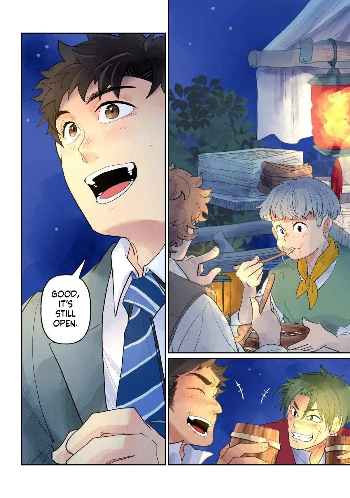 Salaryman Eats in Another World Chapter 1 page 4