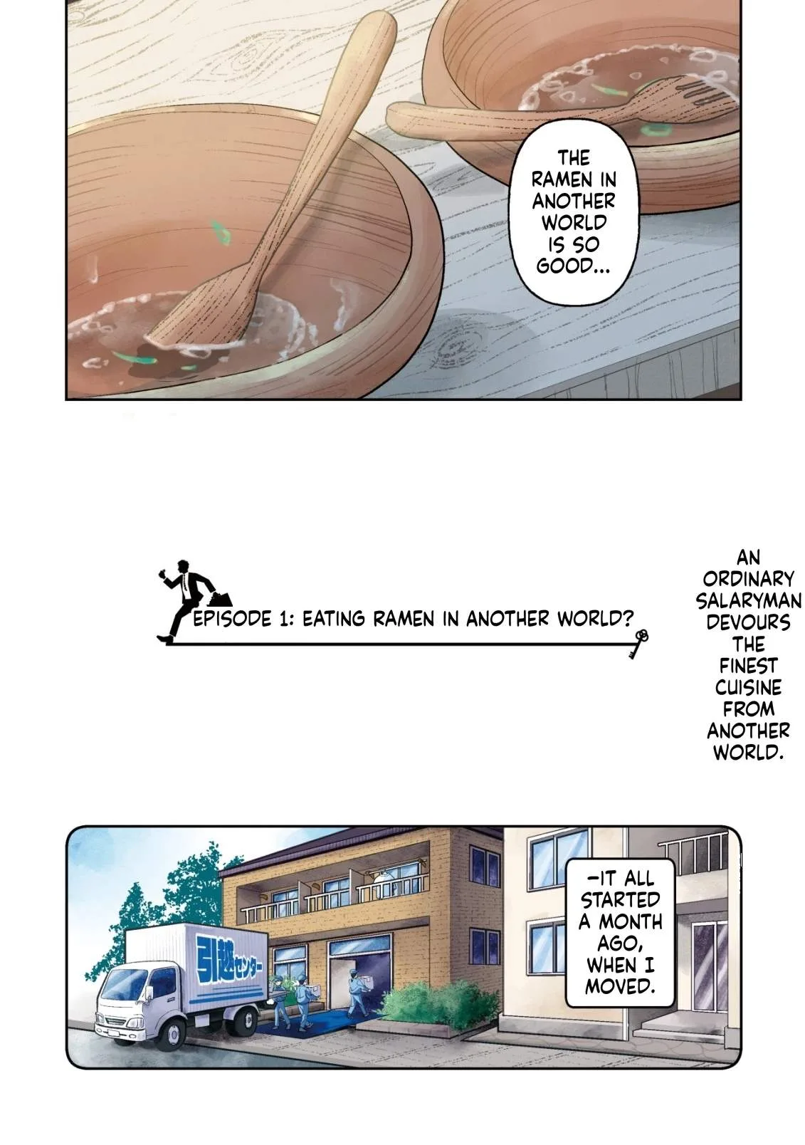Salaryman Eats in Another World Chapter 1 page 5