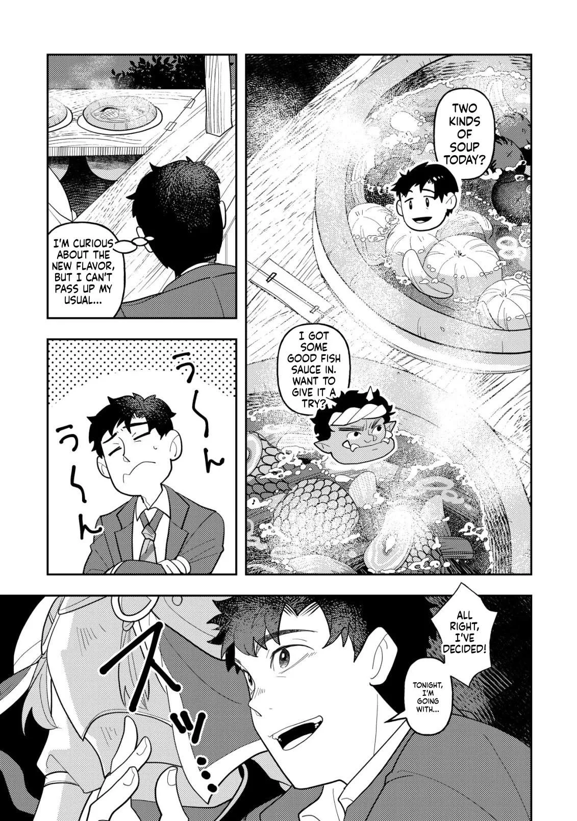 Salaryman Eats in Another World Chapter 1 page 8