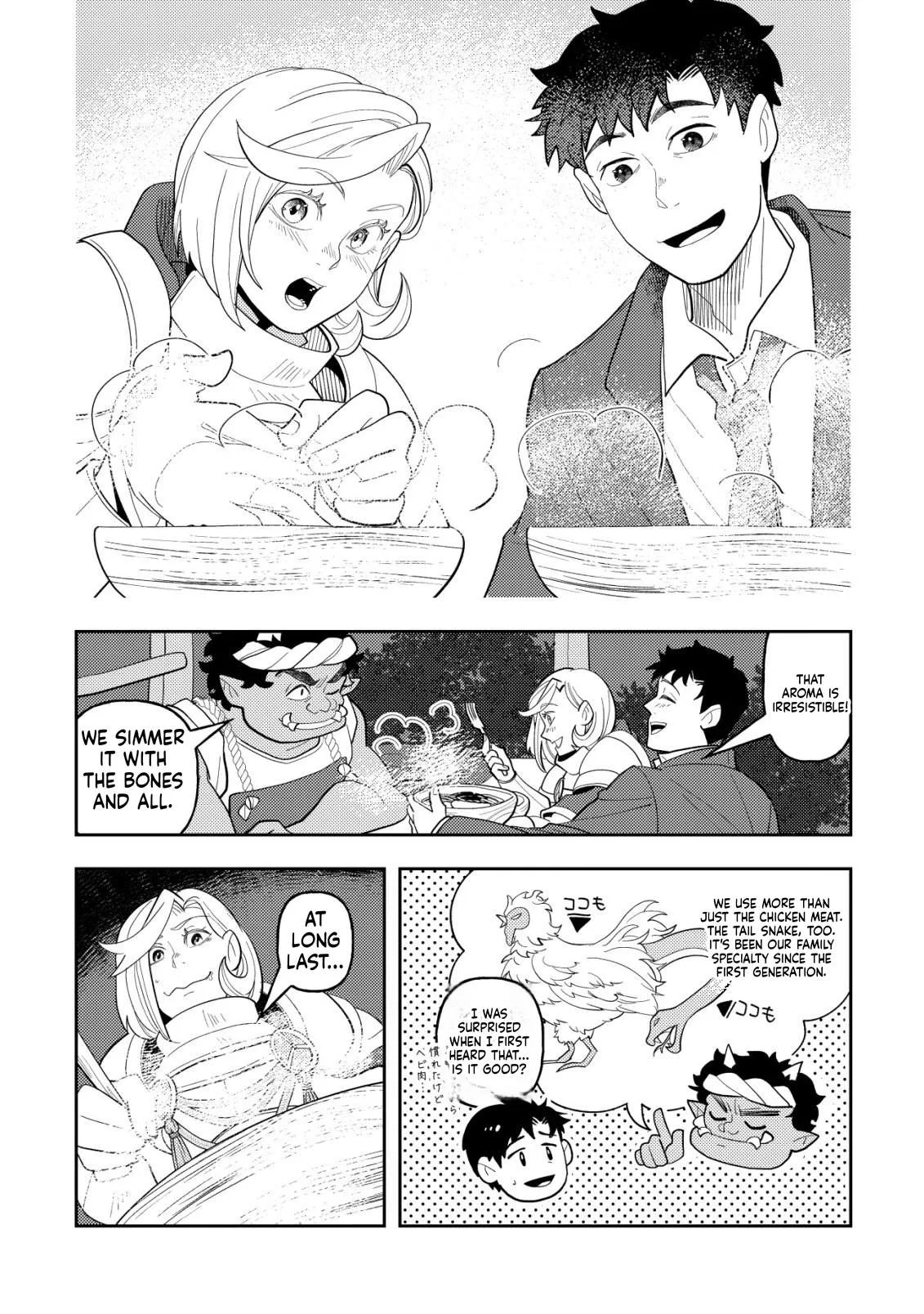 Salaryman Eats in Another World Chapter 1 page 14