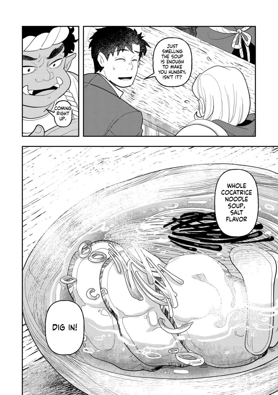 Salaryman Eats in Another World Chapter 1 page 13