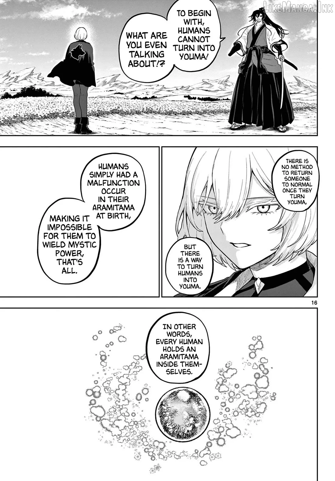 KaguRai: Kagura to Raito Chapter 55 page 16