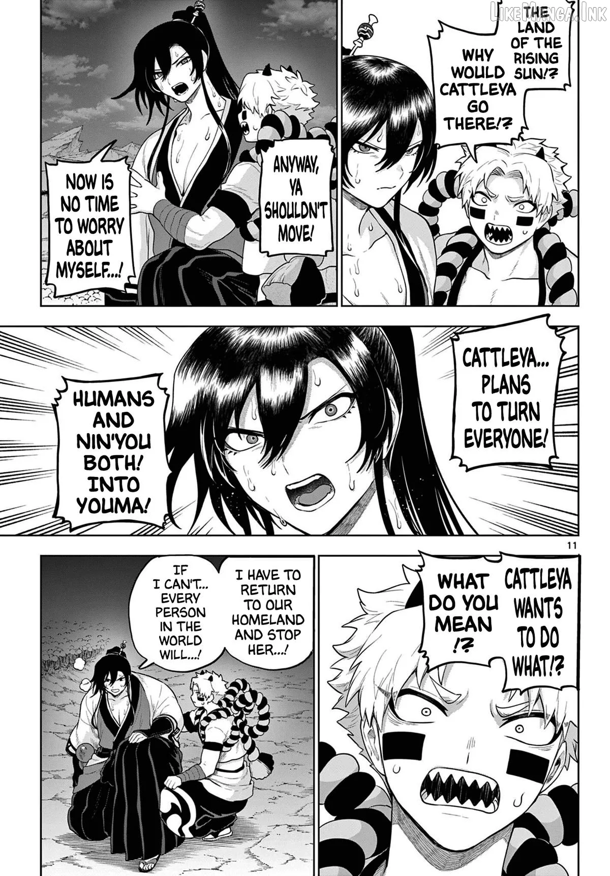 KaguRai: Kagura to Raito Chapter 56 page 11