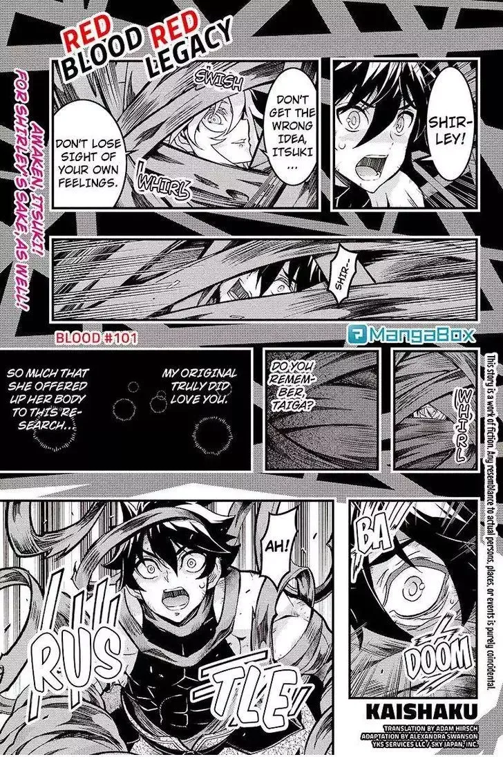 Aka Akatoretachi No Monogatari Chapter 101 page 1