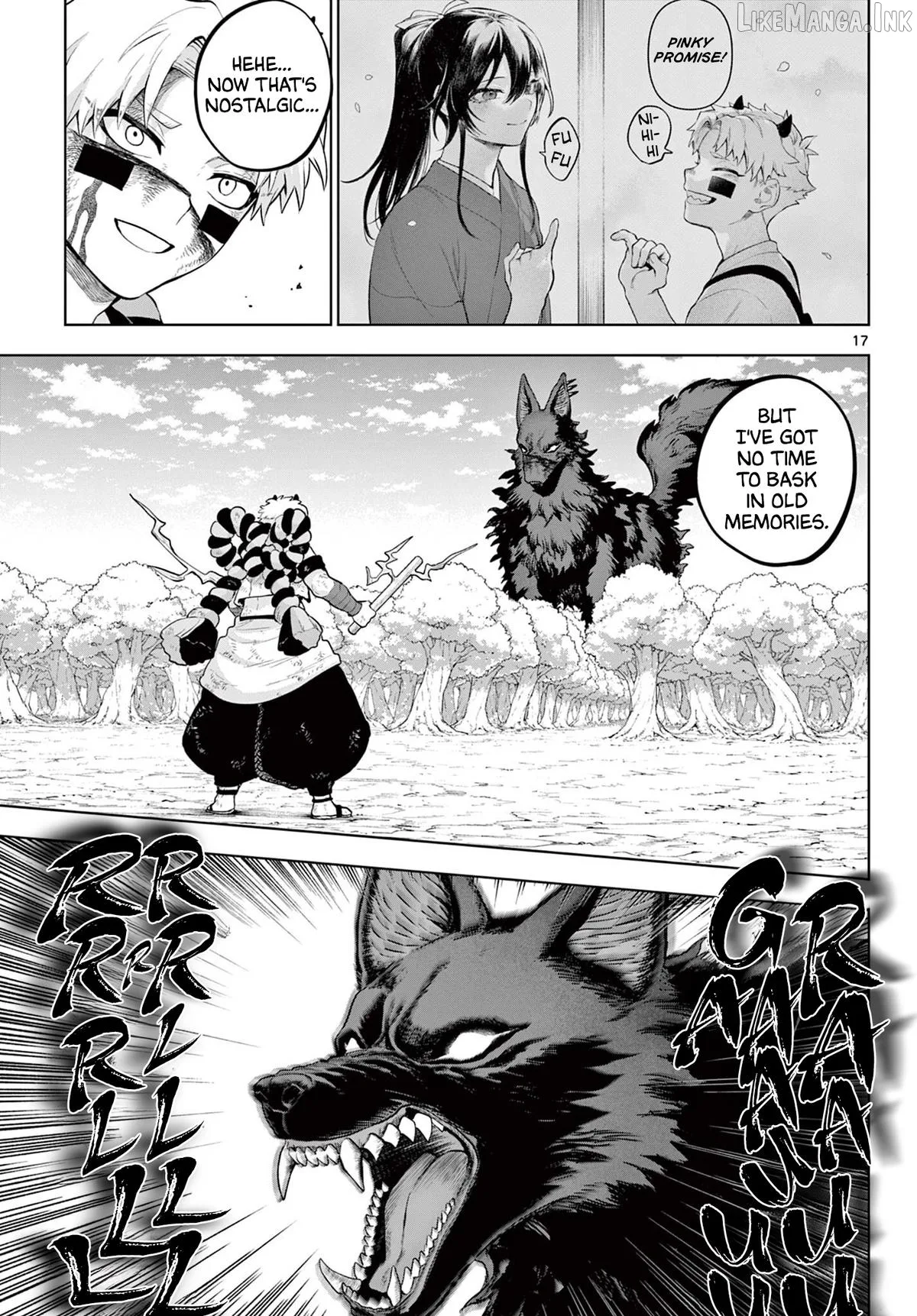 KaguRai: Kagura to Raito Chapter 58 page 17