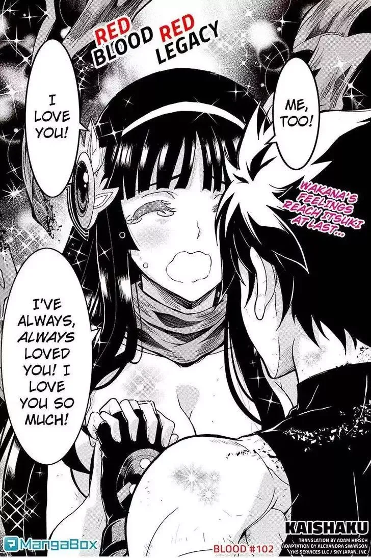 Aka Akatoretachi No Monogatari Chapter 102 page 1