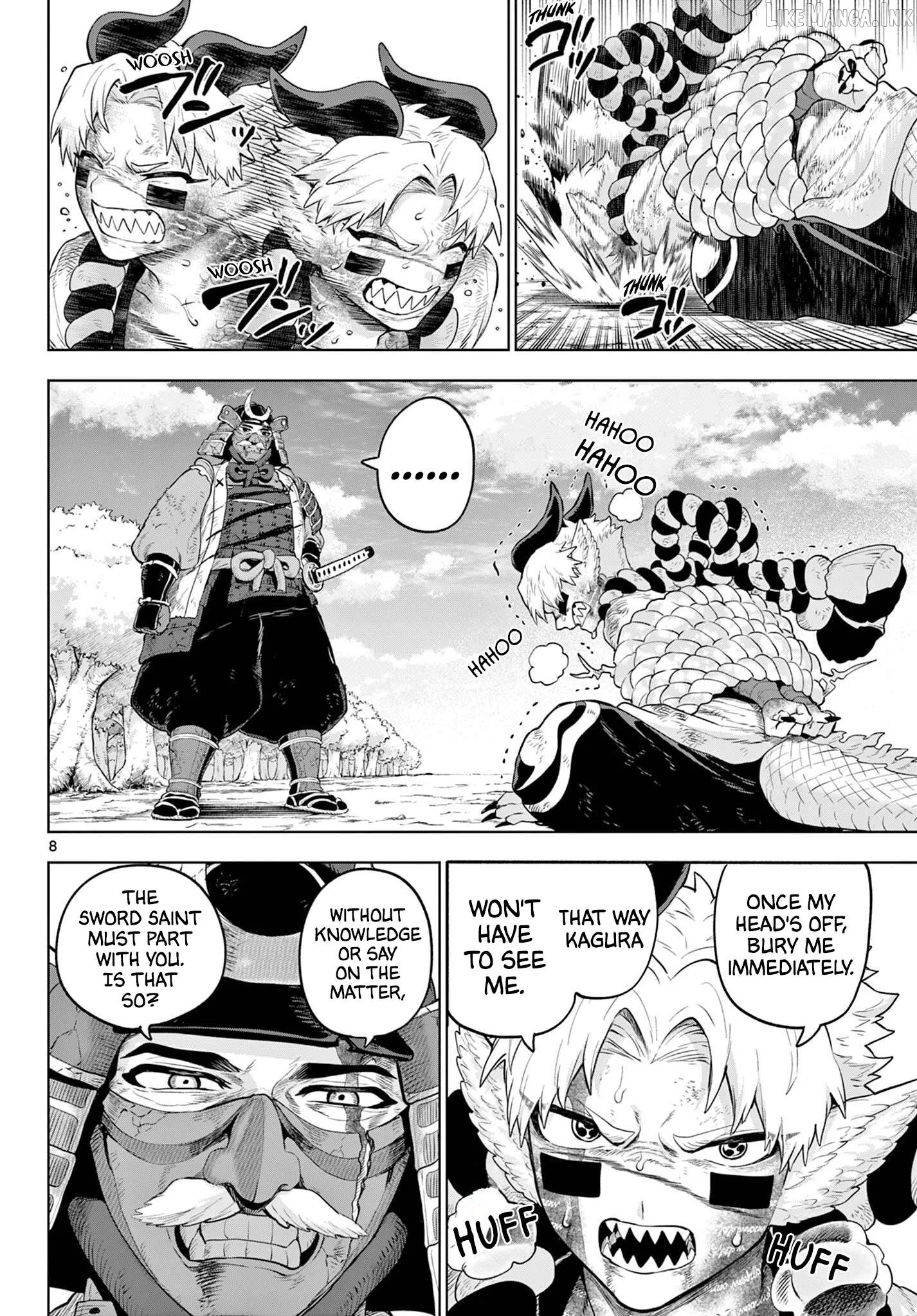 KaguRai: Kagura to Raito Chapter 61 page 8