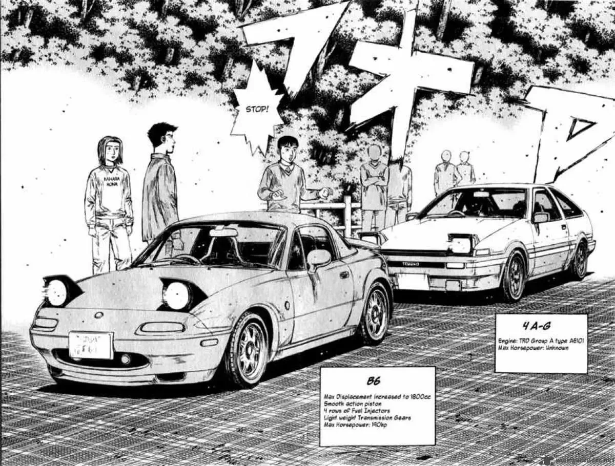 Initial D Chapter 196 page 8
