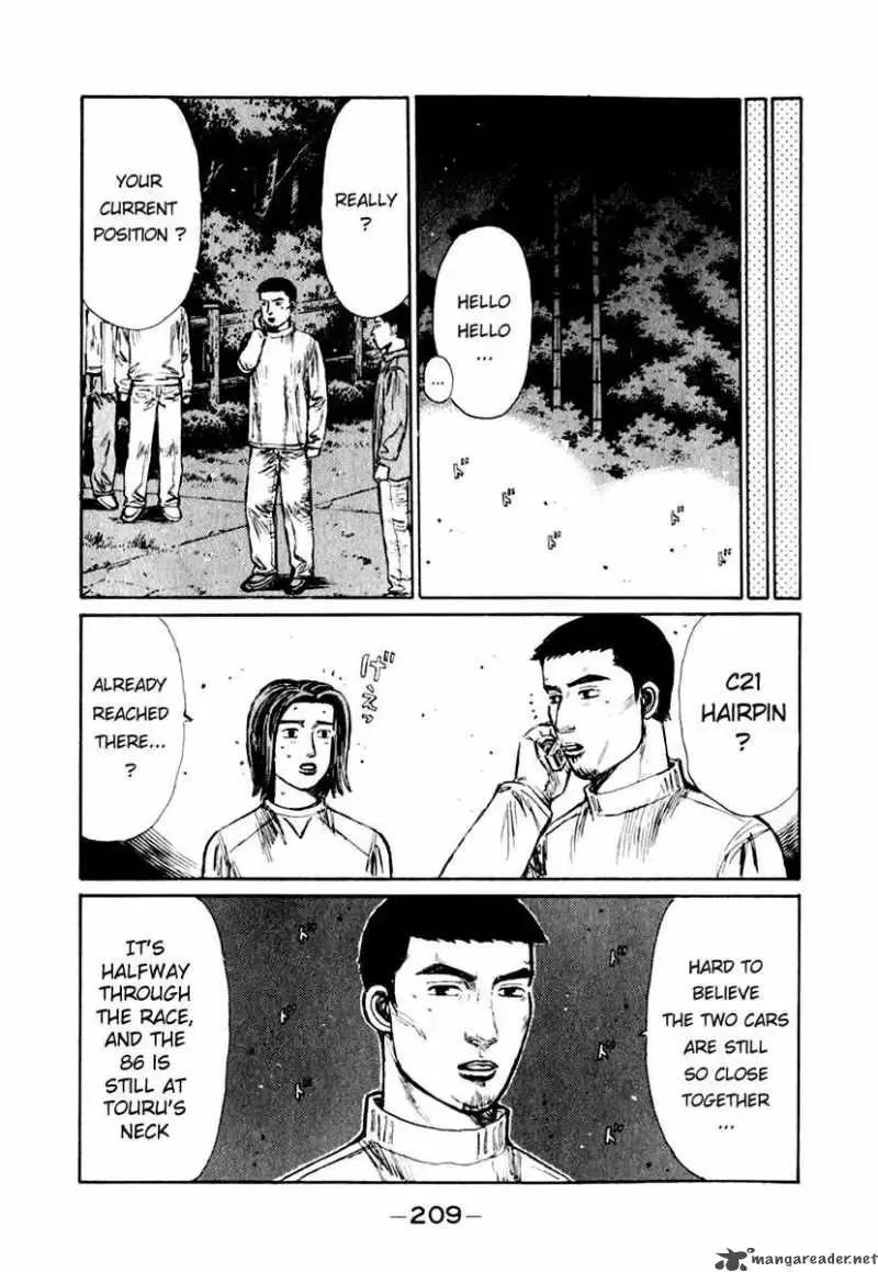 Initial D Chapter 198 page 8