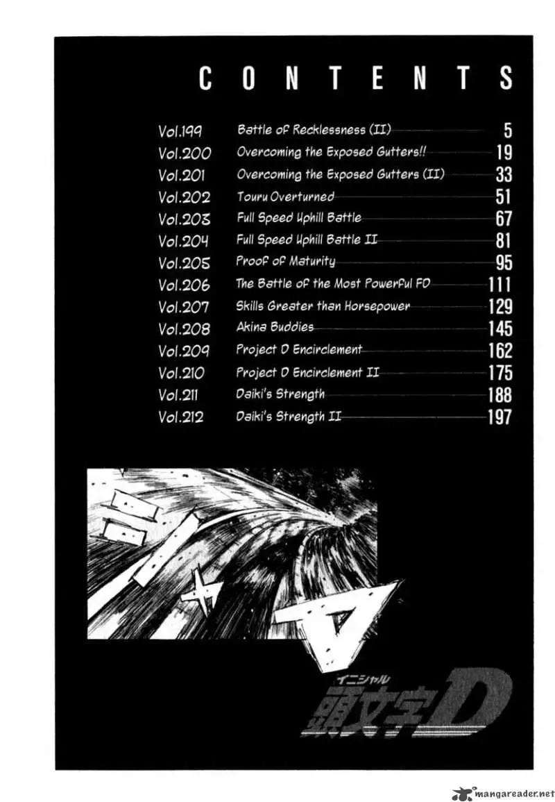 Initial D Chapter 199 page 2