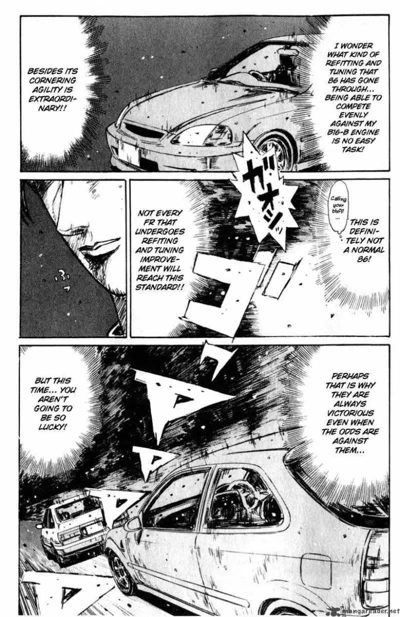 Initial D Chapter 217 page 10