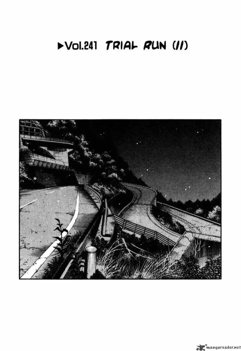 Initial D Chapter 241 page 1