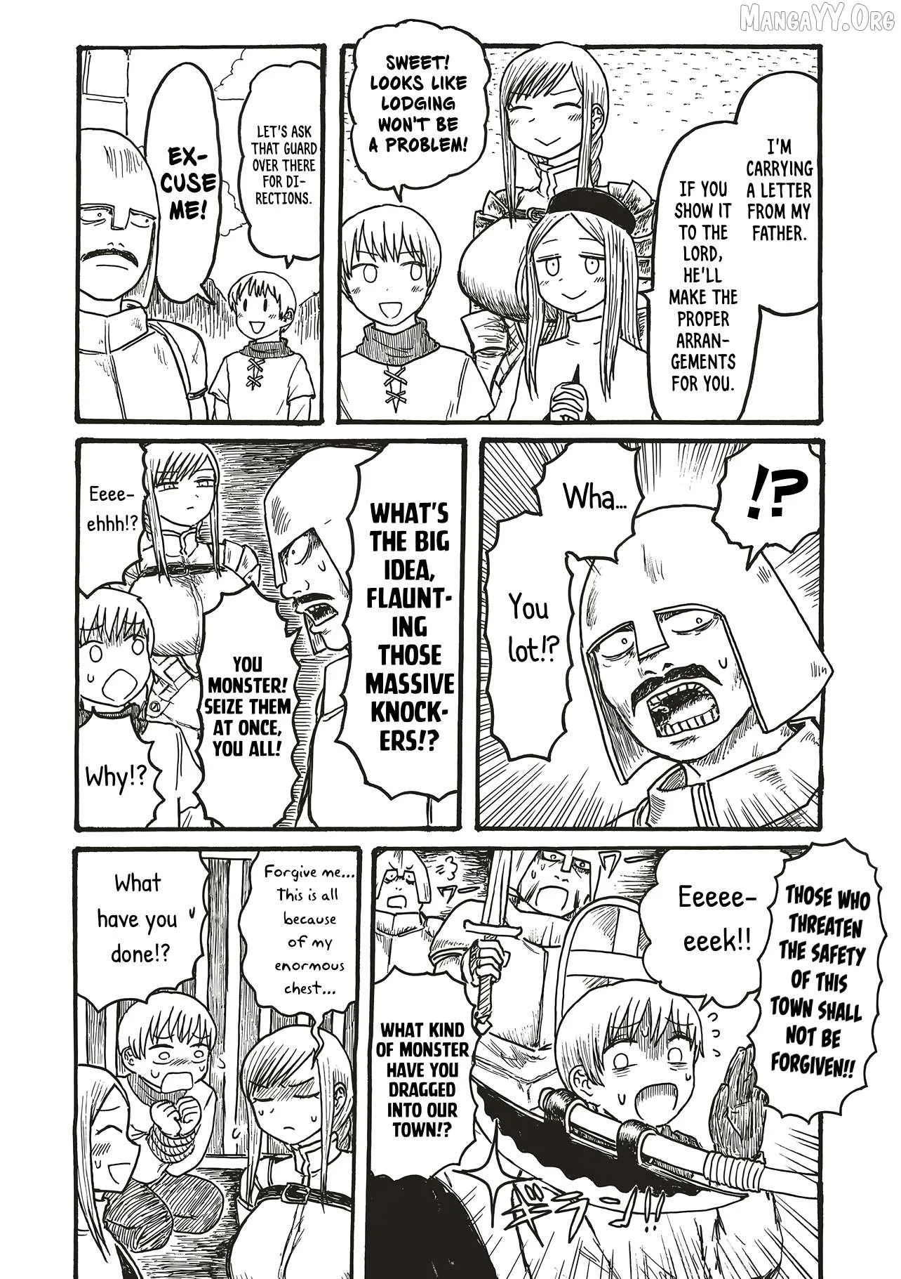 Dekapai Kishi Makaritooru! Chapter 1 page 2
