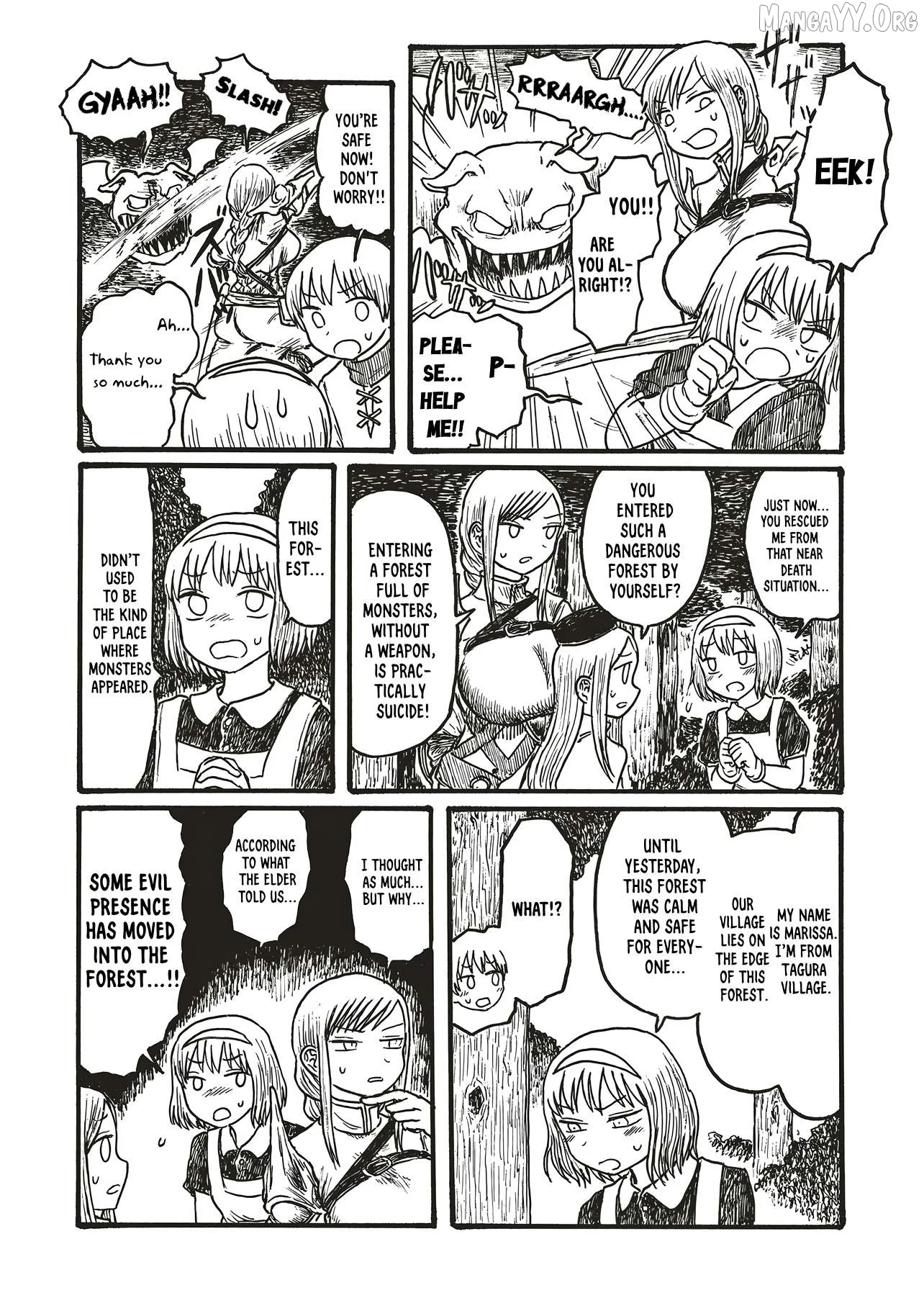 Dekapai Kishi Makaritooru! Chapter 2 page 2