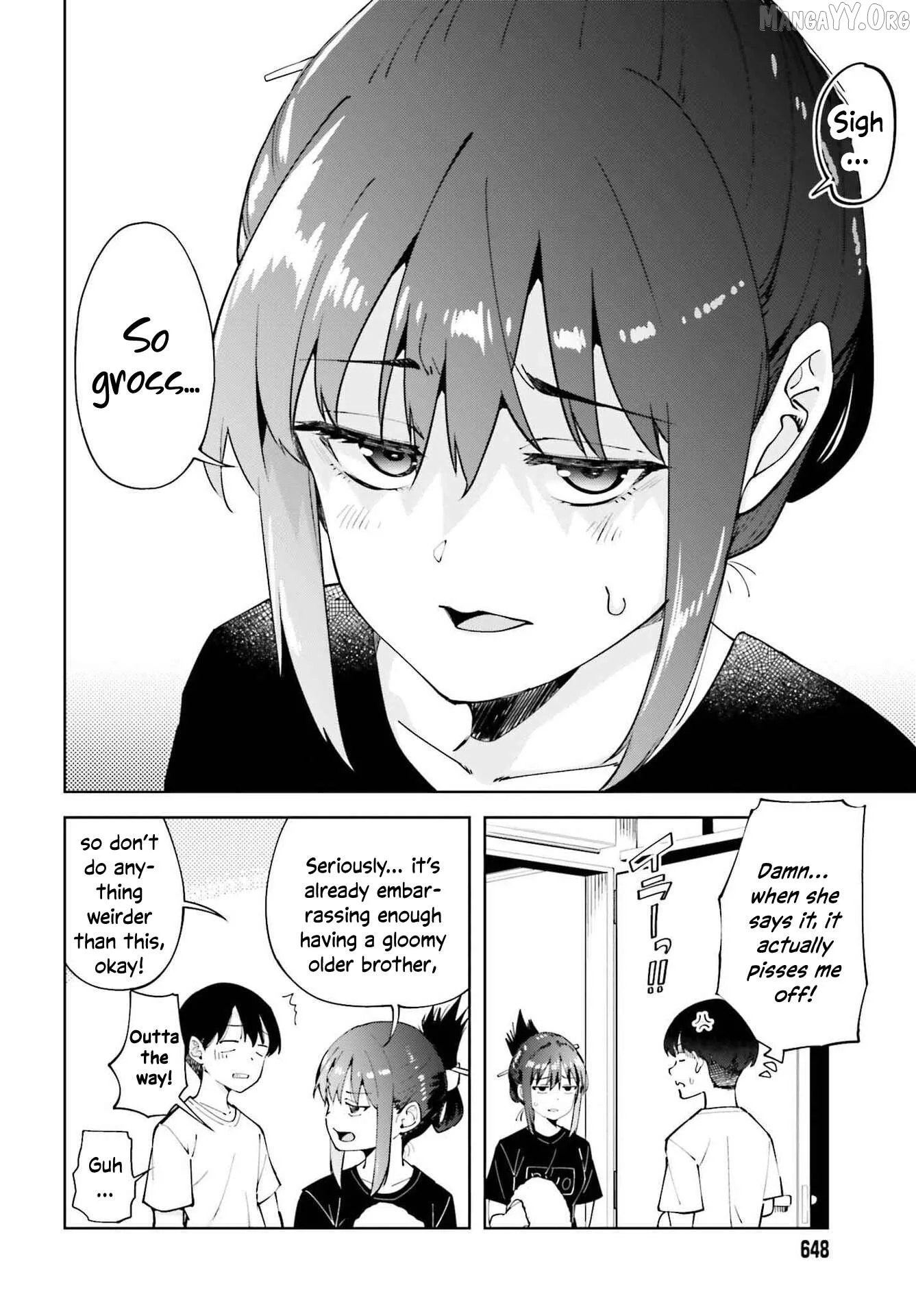 Thighs-san next to me Chapter 3 page 4