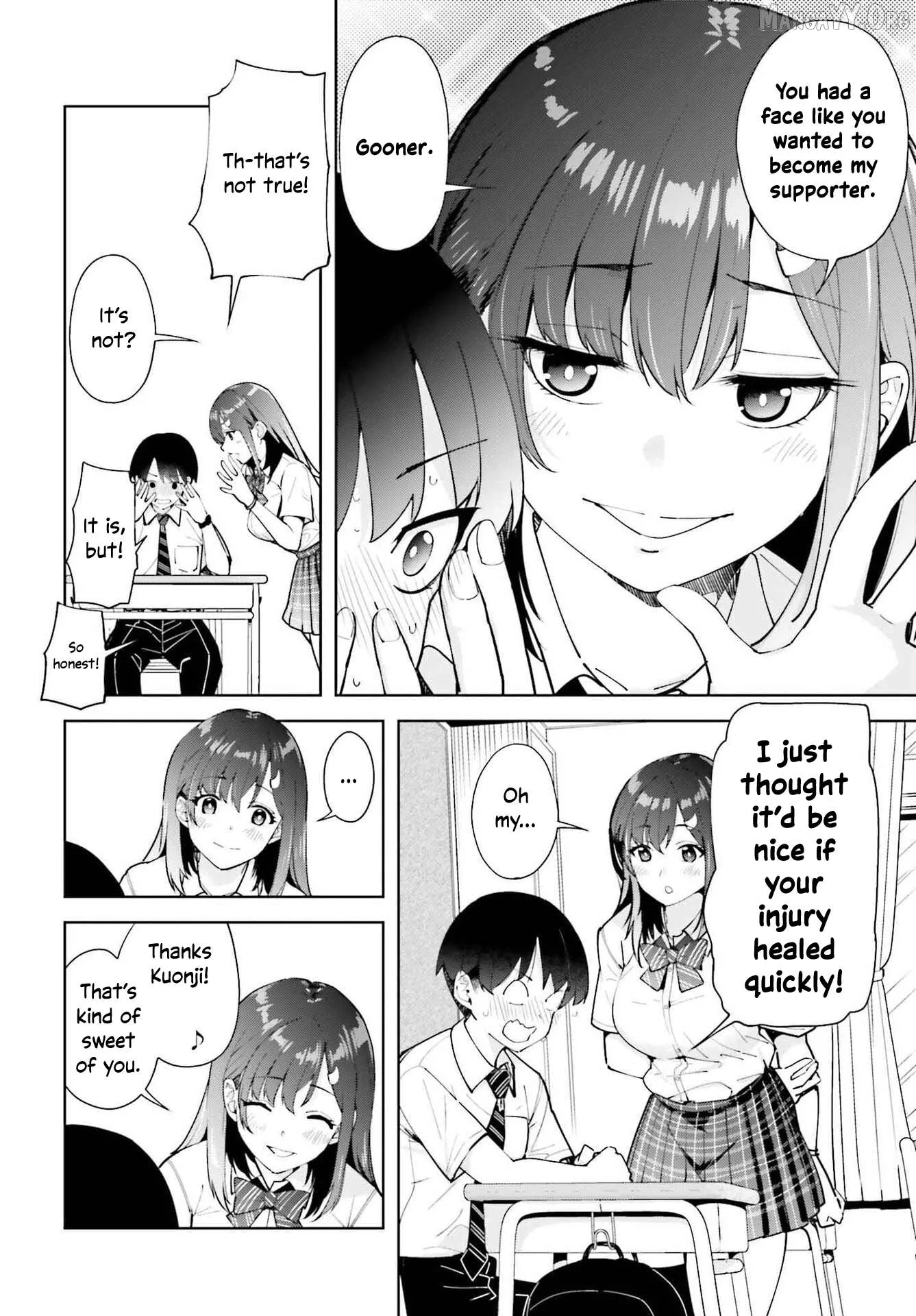 Thighs-san next to me Chapter 3 page 10