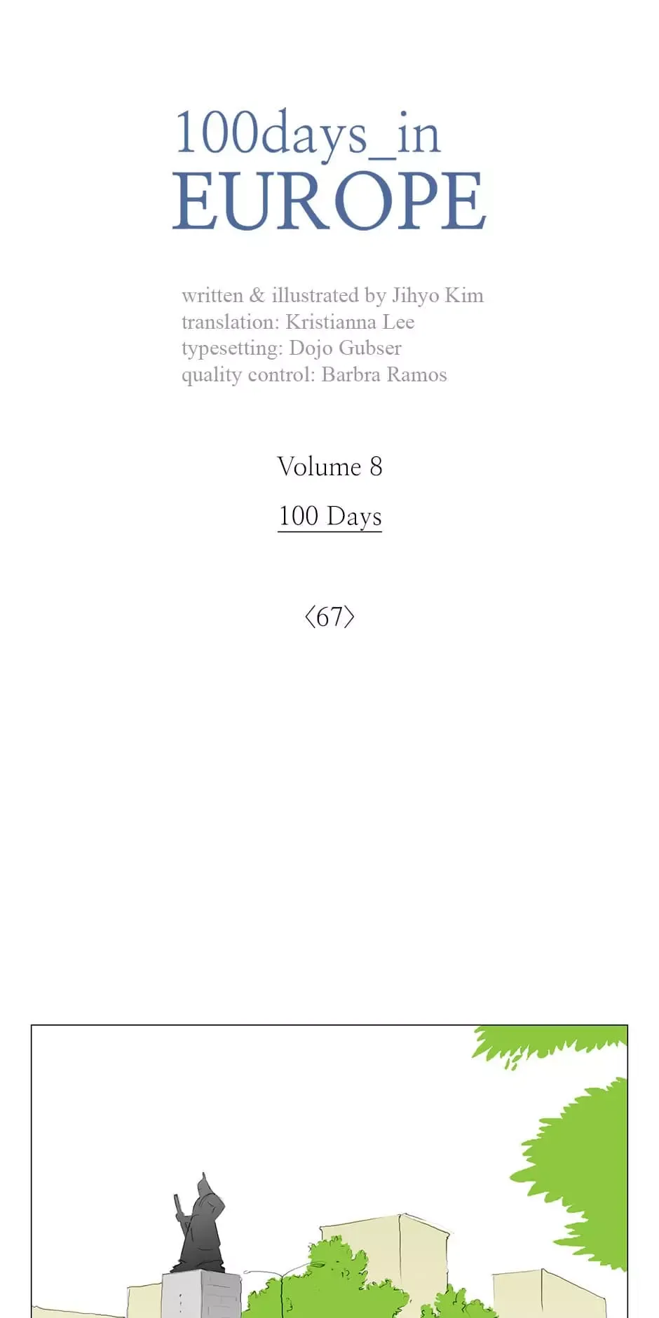 100 Days in Europe Chapter 67 page 1