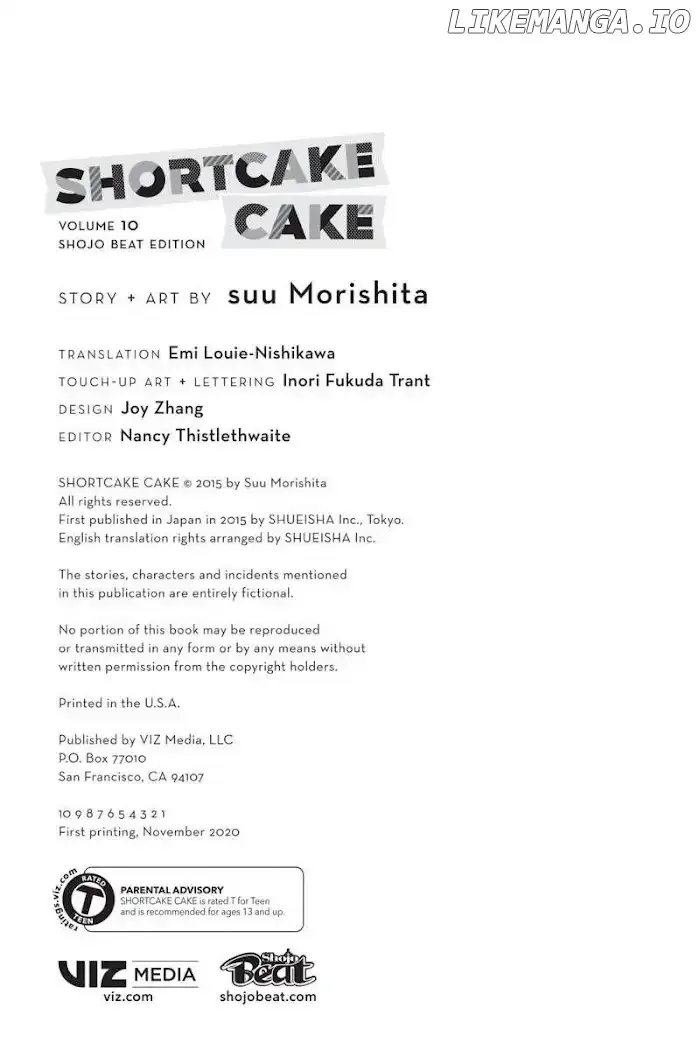 Short Cake Cake Chapter 46 page 47