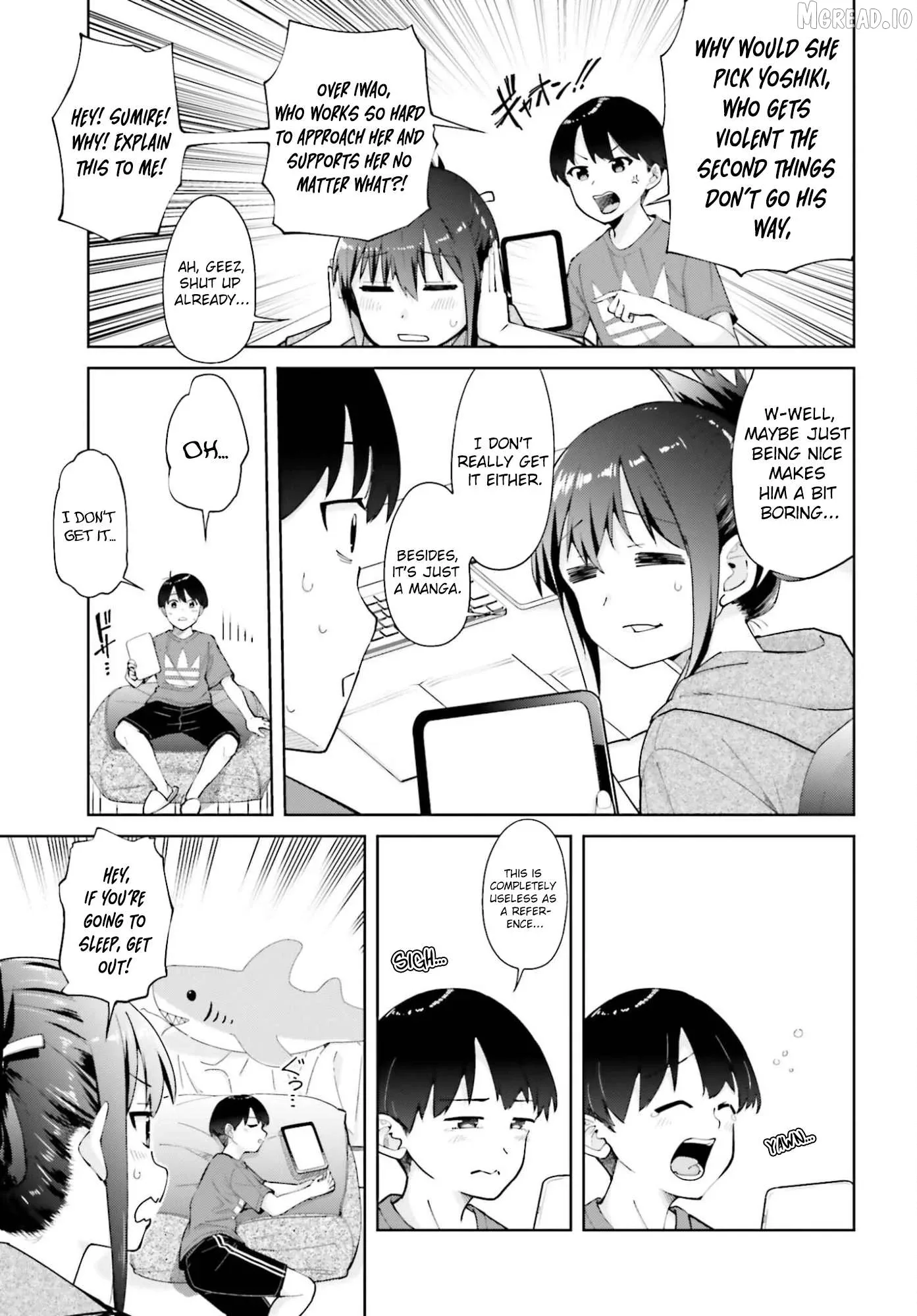 Thighs-san next to me Chapter 4 page 6