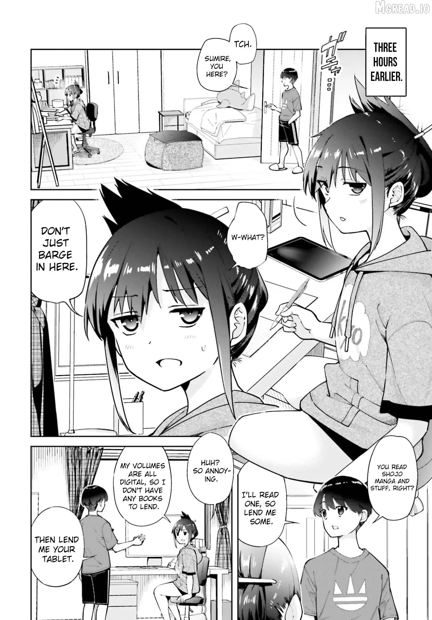 Thighs-san next to me Chapter 4 page 3