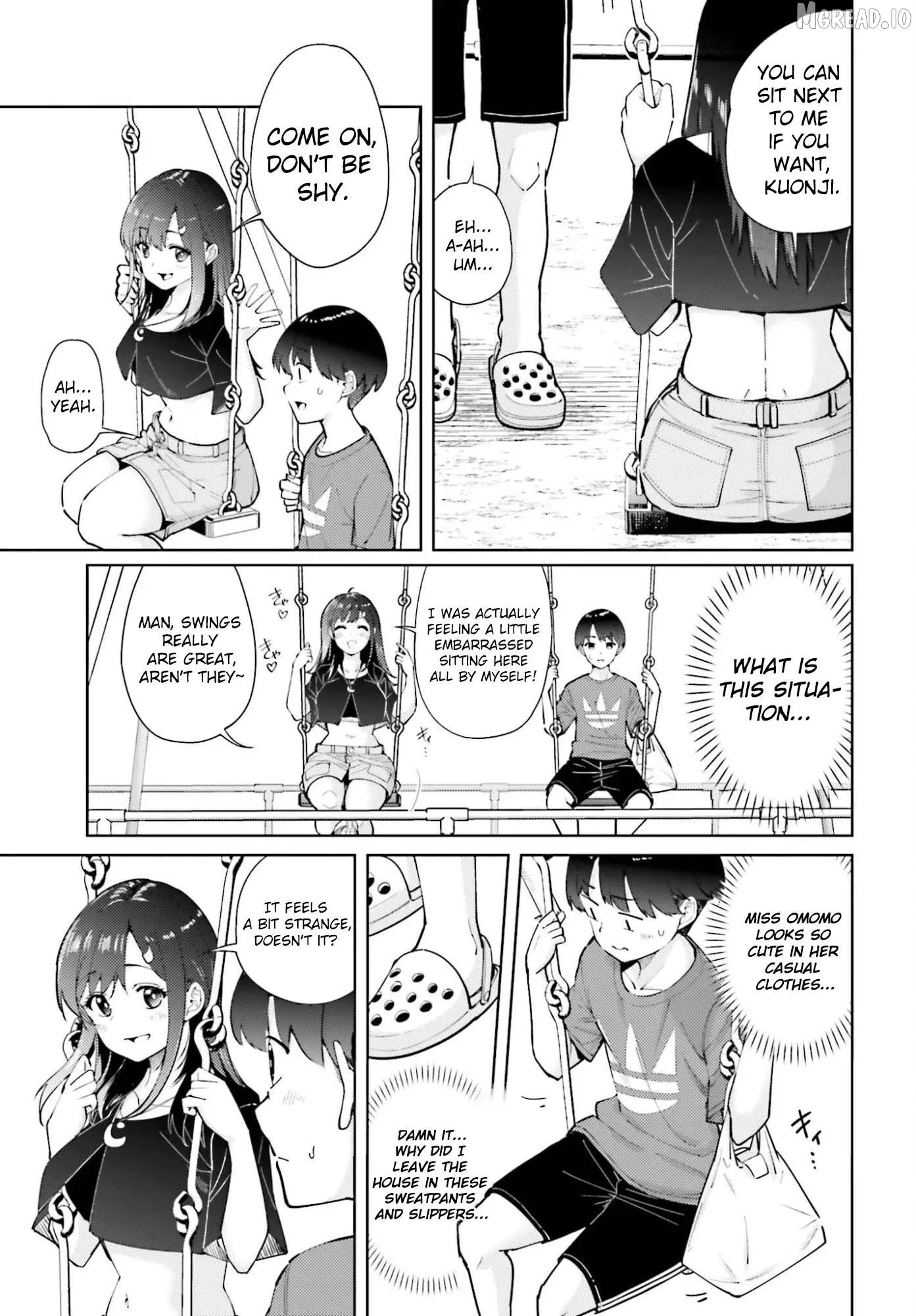 Thighs-san next to me Chapter 4 page 10