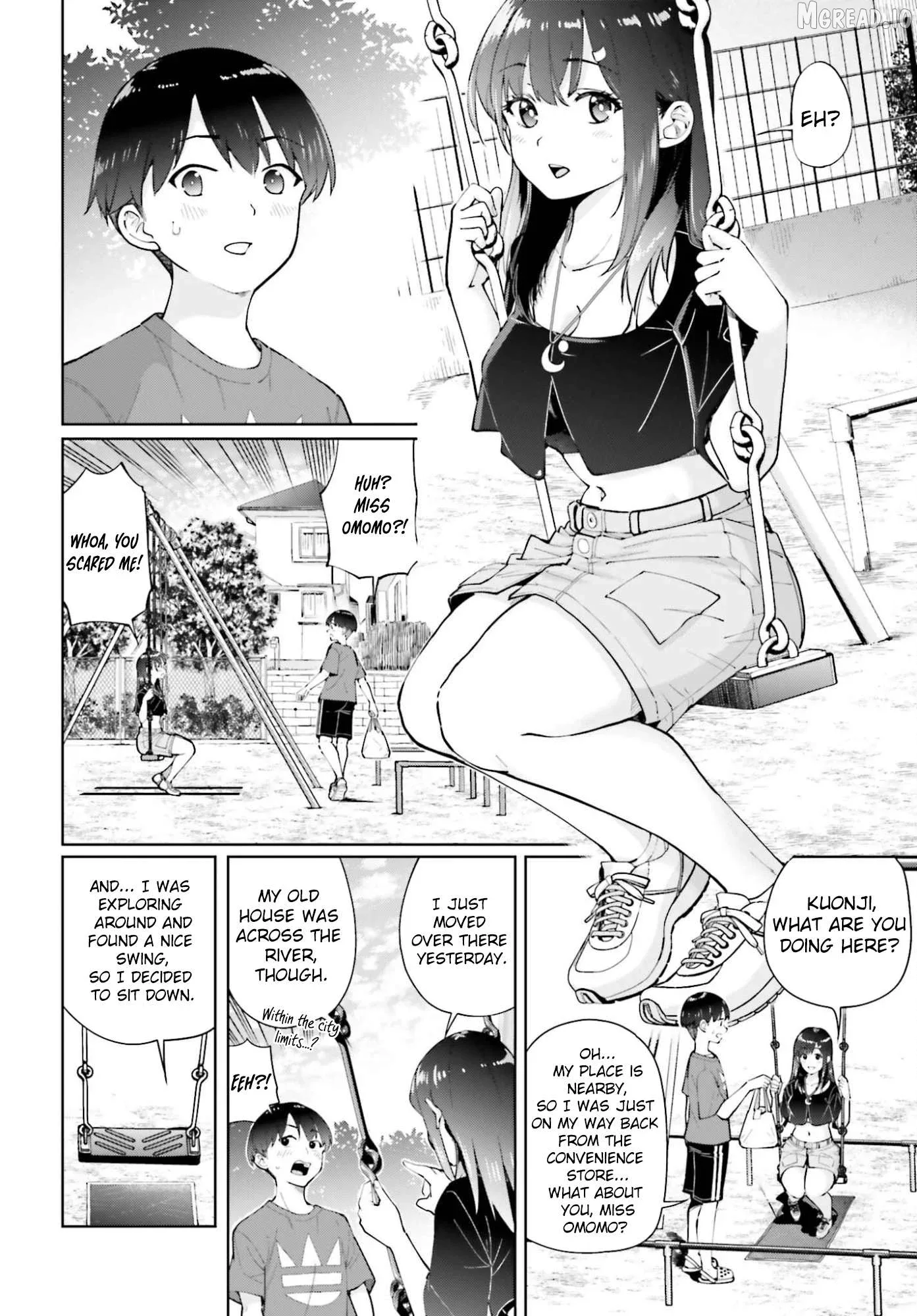 Thighs-san next to me Chapter 4 page 9