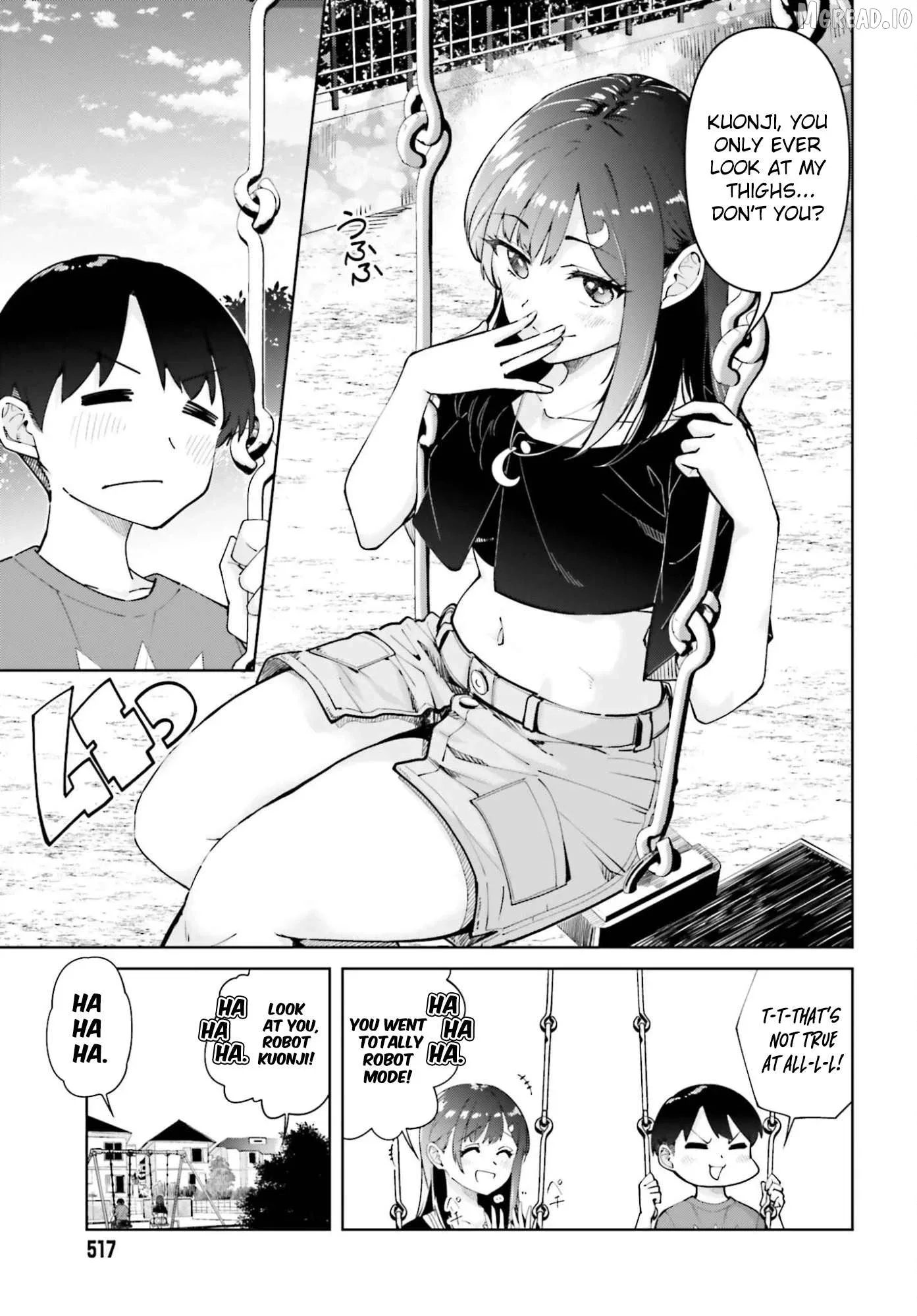 Thighs-san next to me Chapter 4 page 12