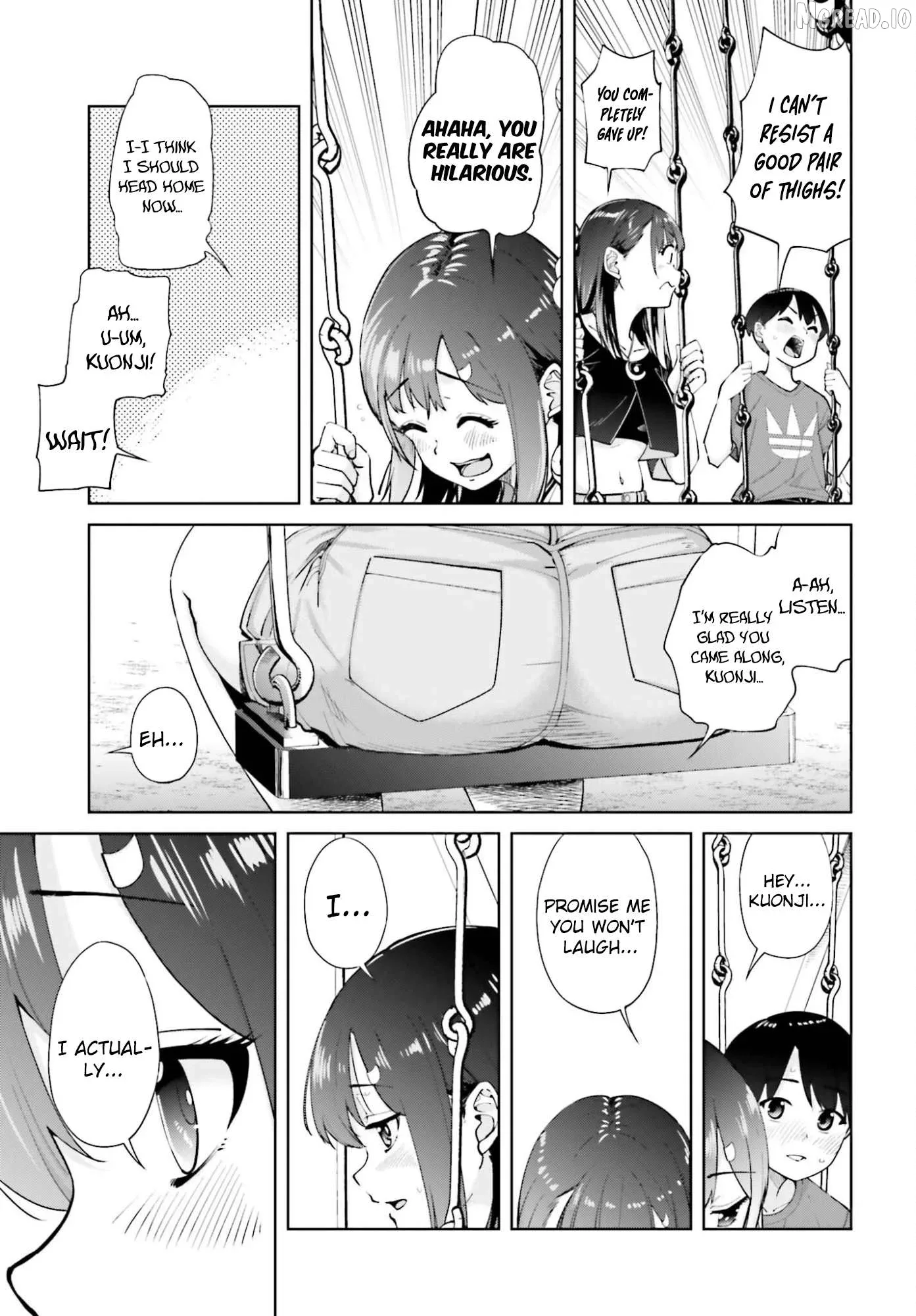 Thighs-san next to me Chapter 4 page 14
