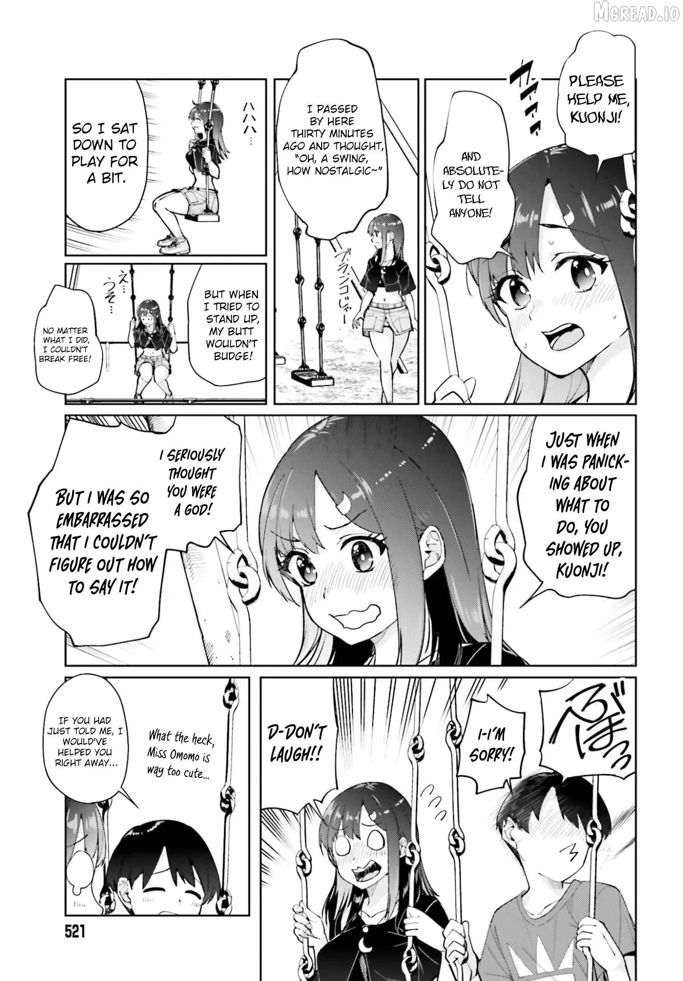 Thighs-san next to me Chapter 4 page 16