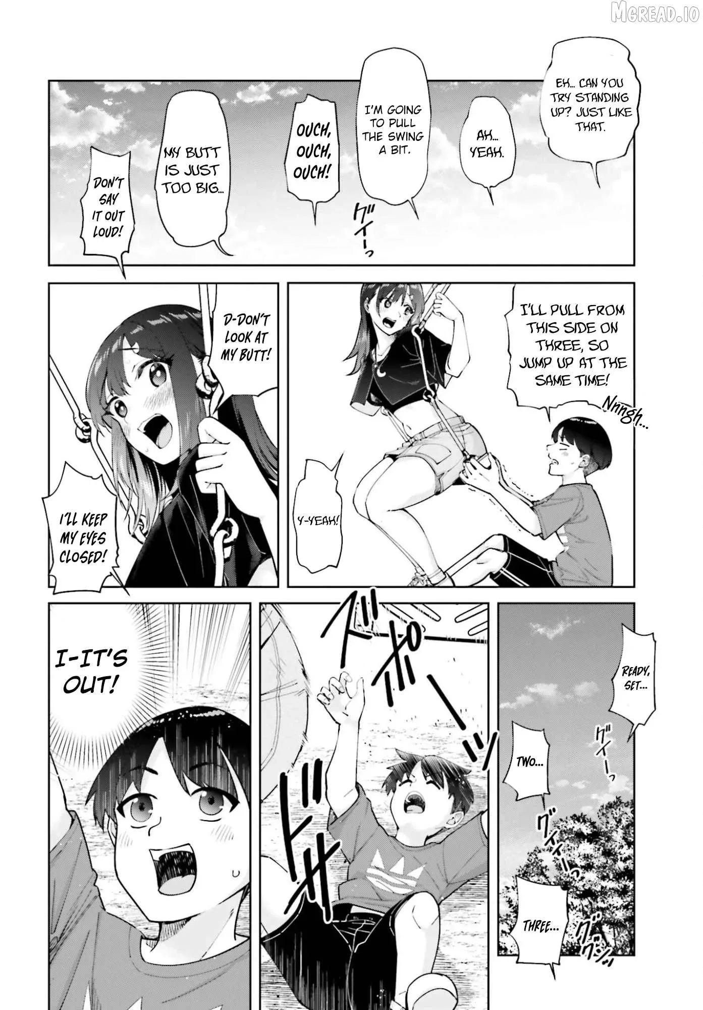 Thighs-san next to me Chapter 4 page 17