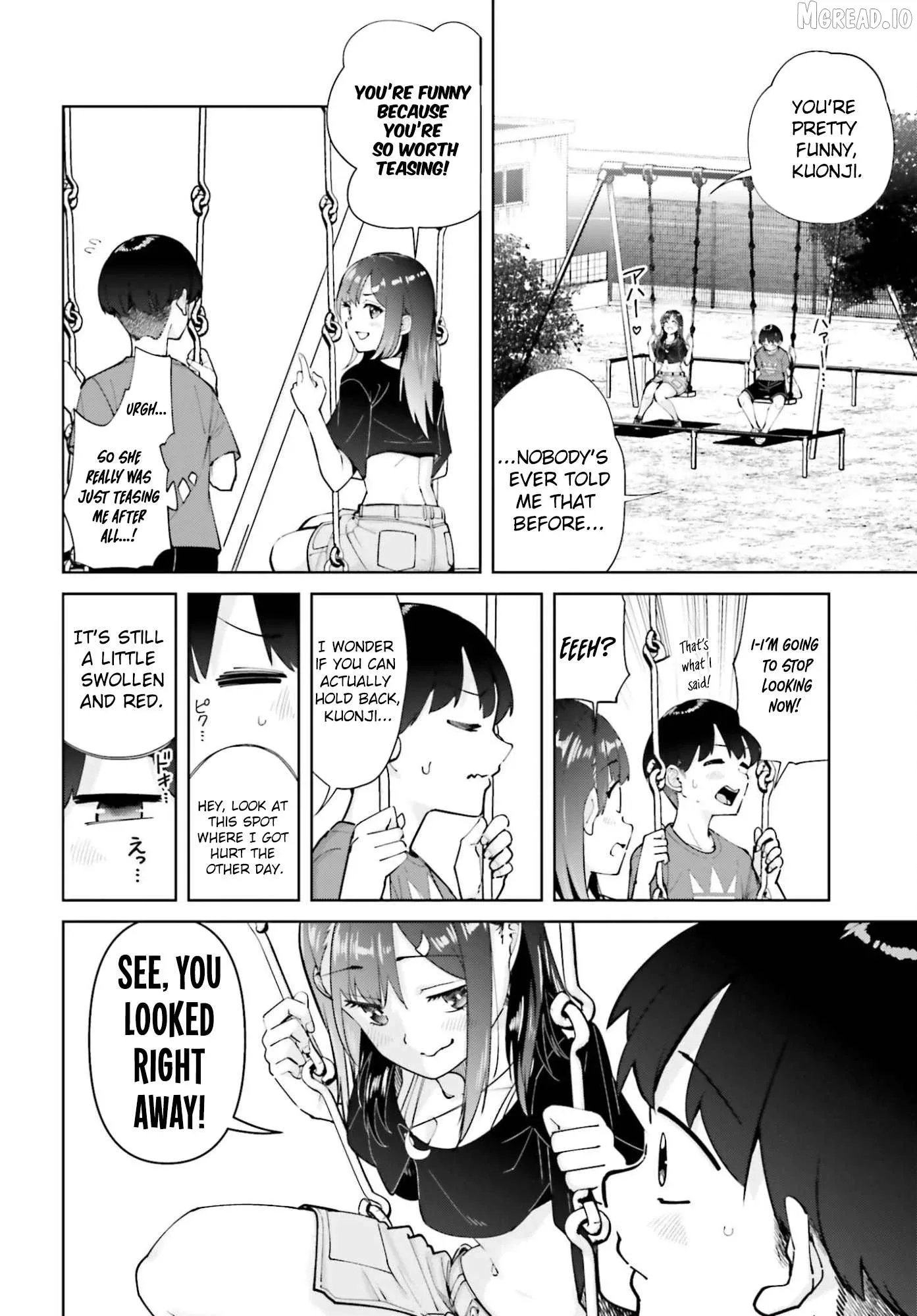 Thighs-san next to me Chapter 4 page 13