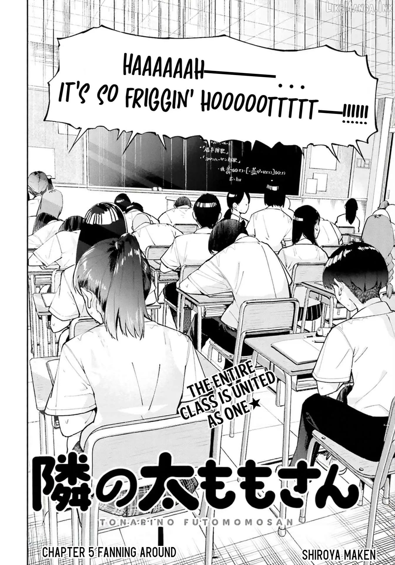 Thighs-san next to me Chapter 5 page 3
