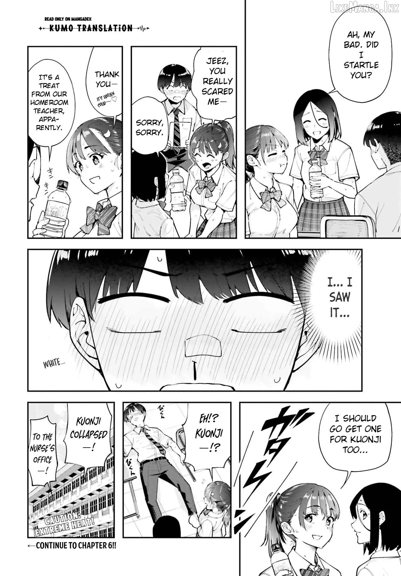 Thighs-san next to me Chapter 5 page 9