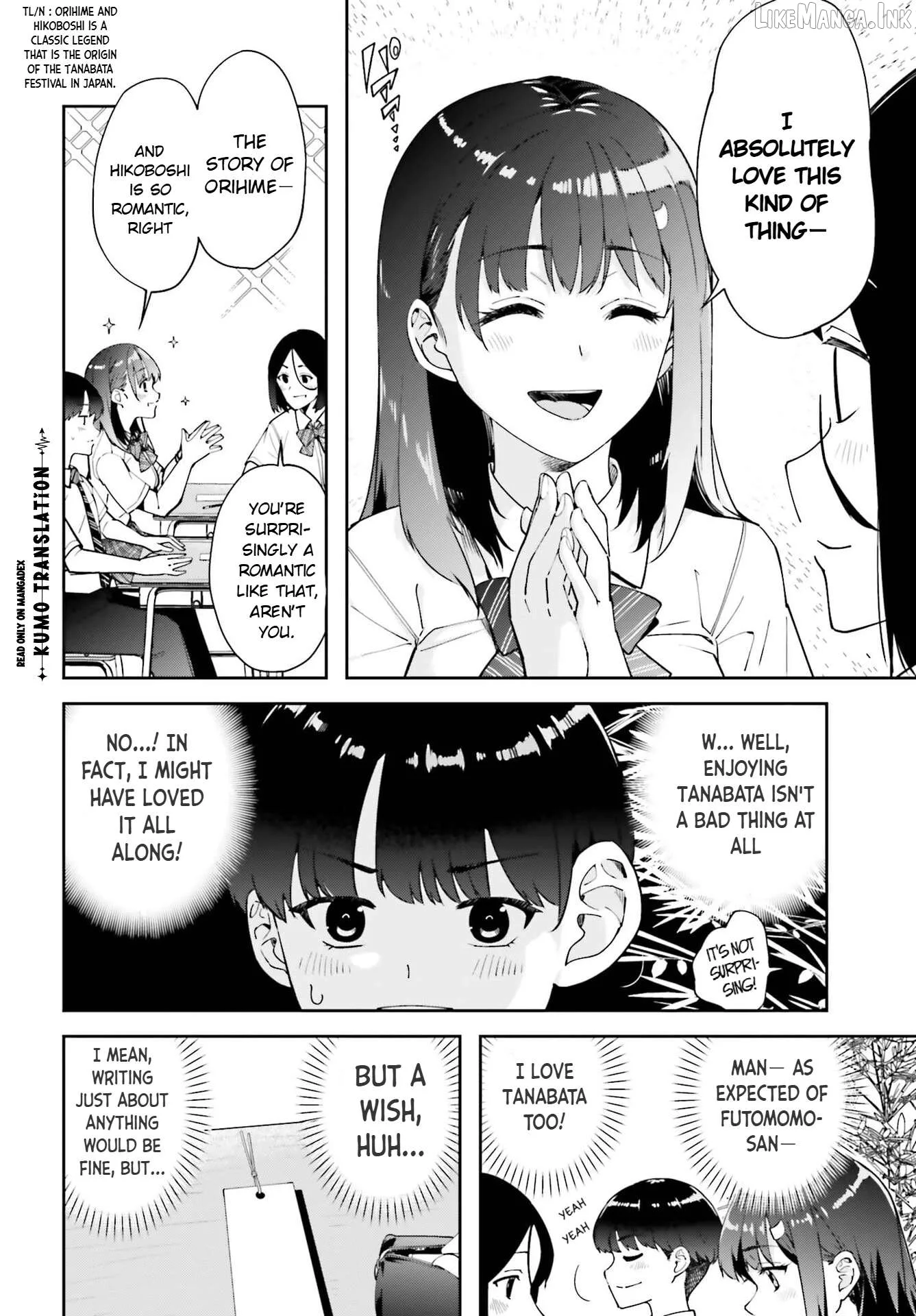 Thighs-san next to me Chapter 6 page 3