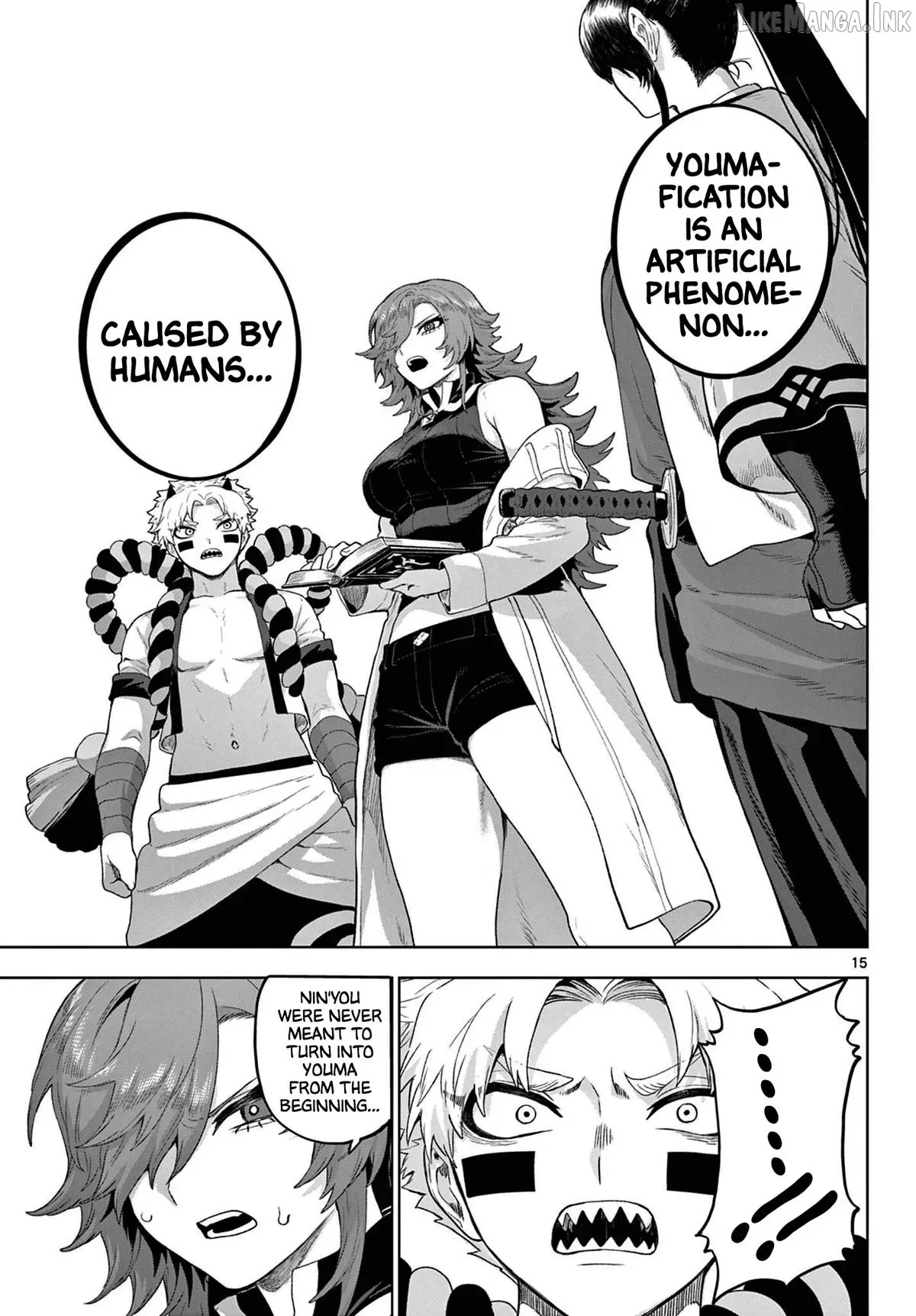 KaguRai: Kagura to Raito Chapter 53 page 15