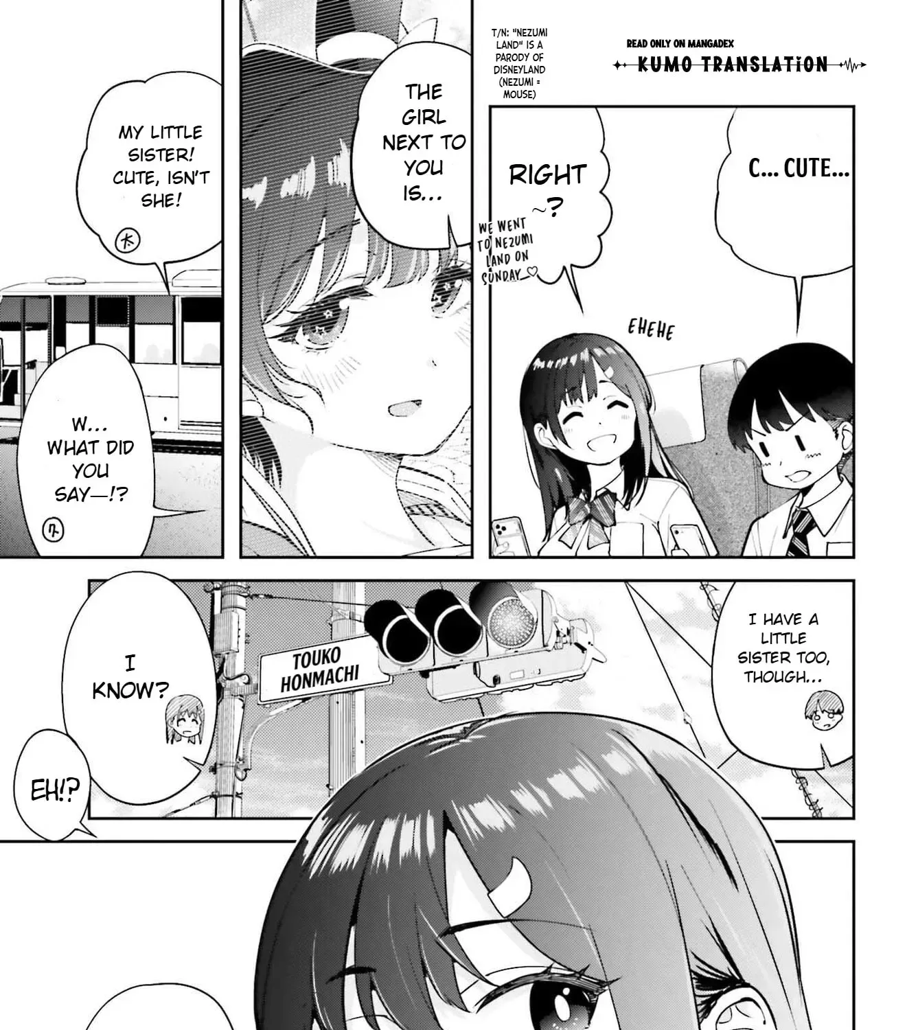 Thighs-san next to me Chapter 7 page 14