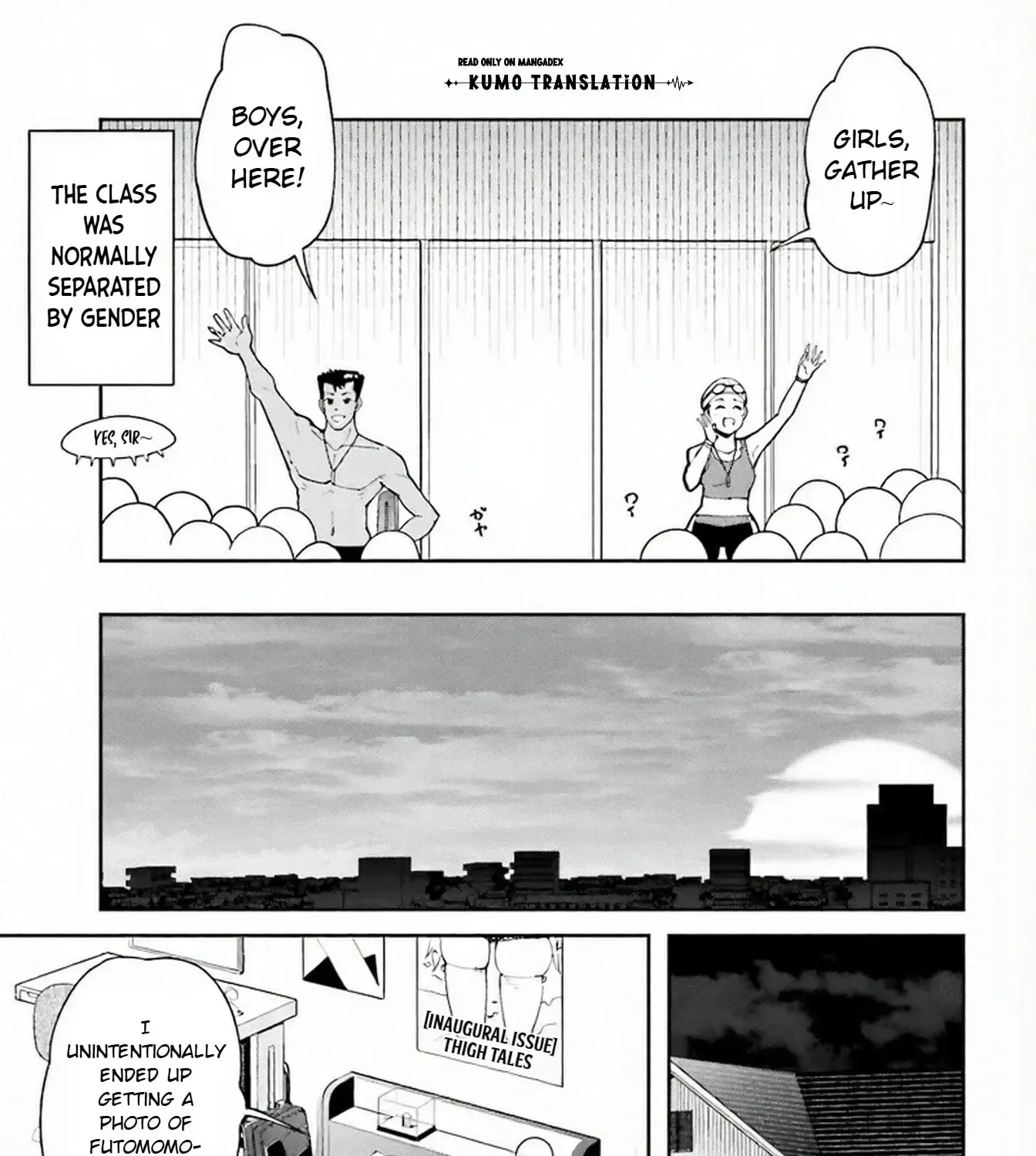 Thighs-san next to me Chapter 7 page 30