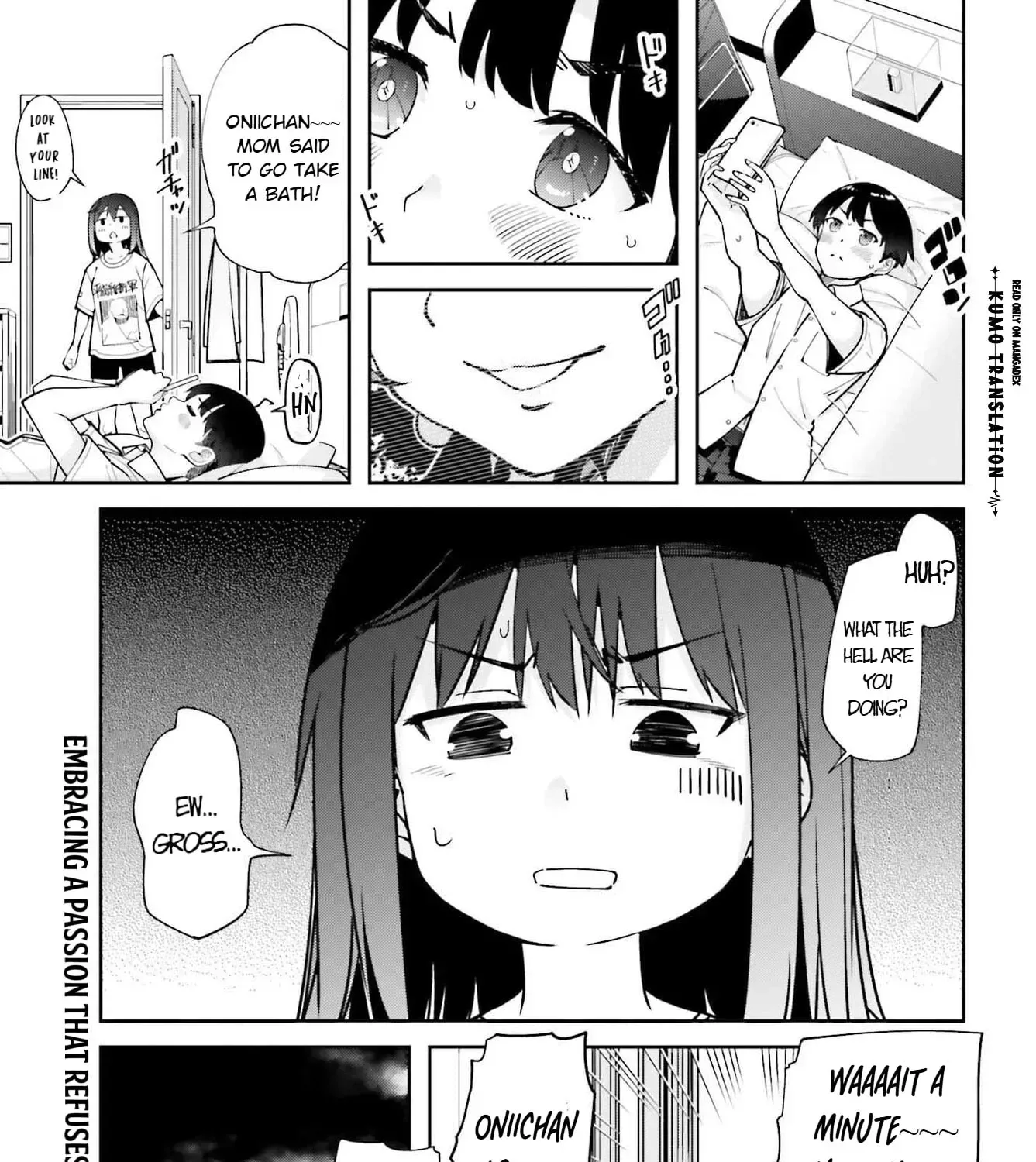 Thighs-san next to me Chapter 7 page 34
