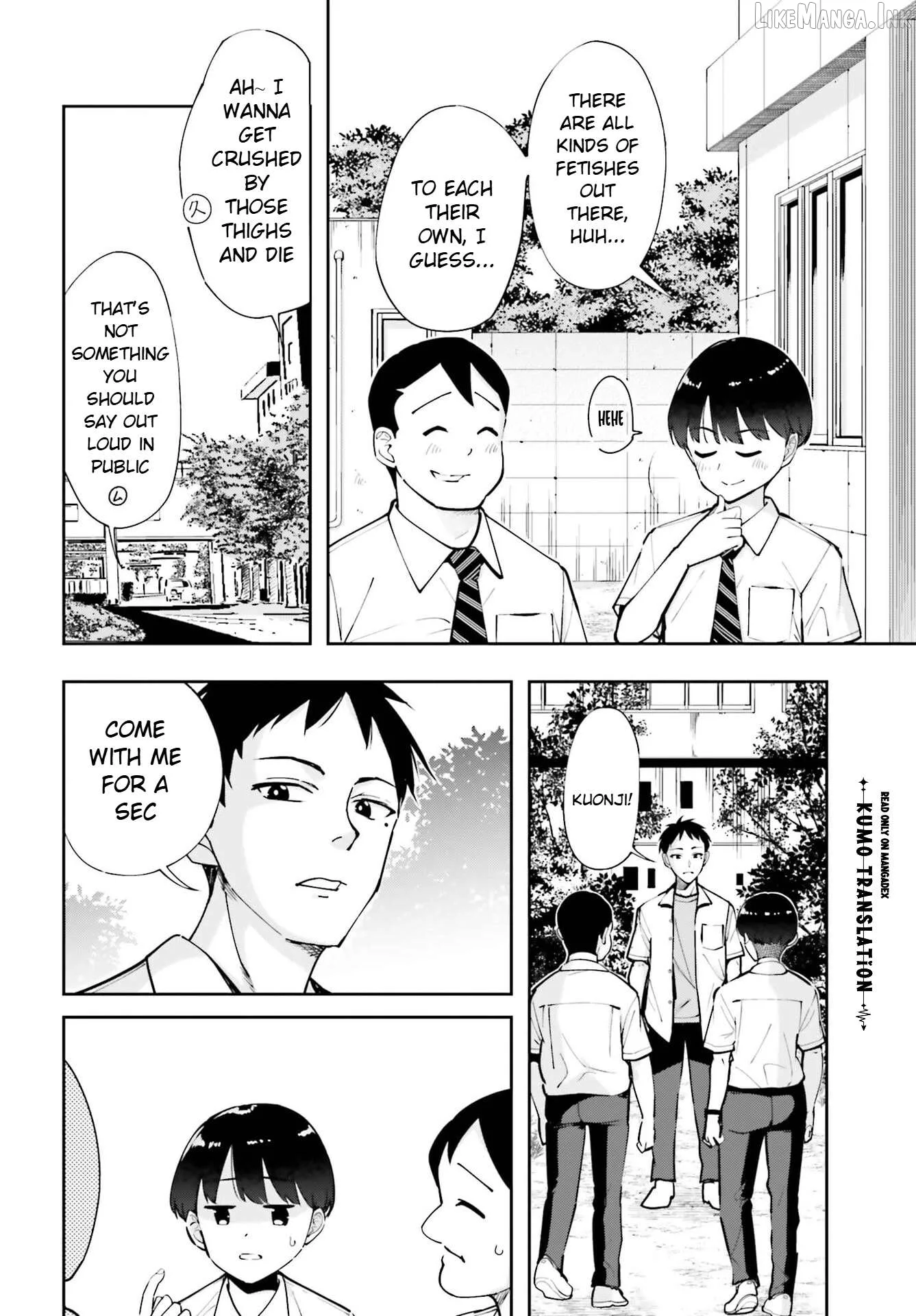 Thighs-san next to me Chapter 8 page 11