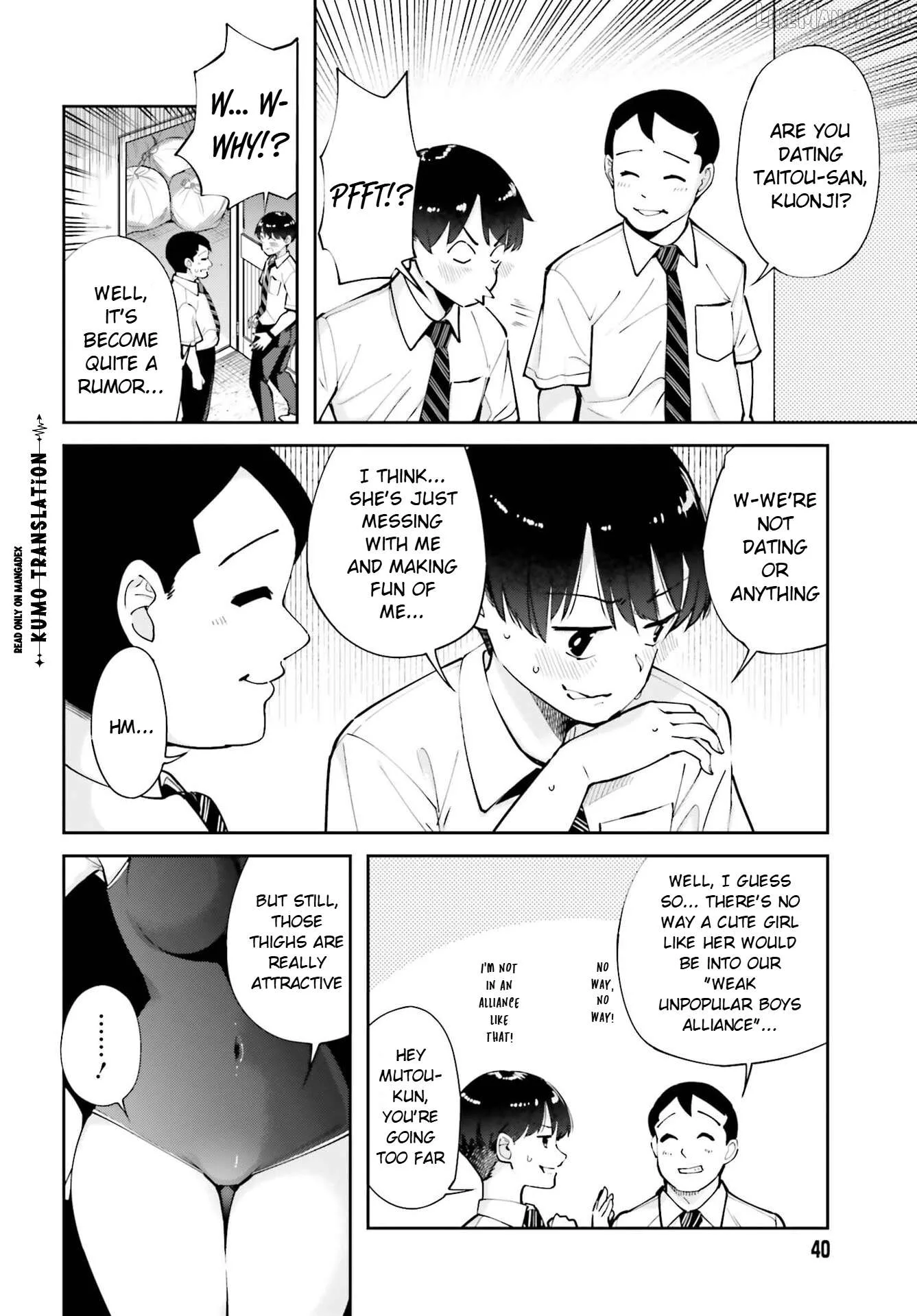 Thighs-san next to me Chapter 8 page 9